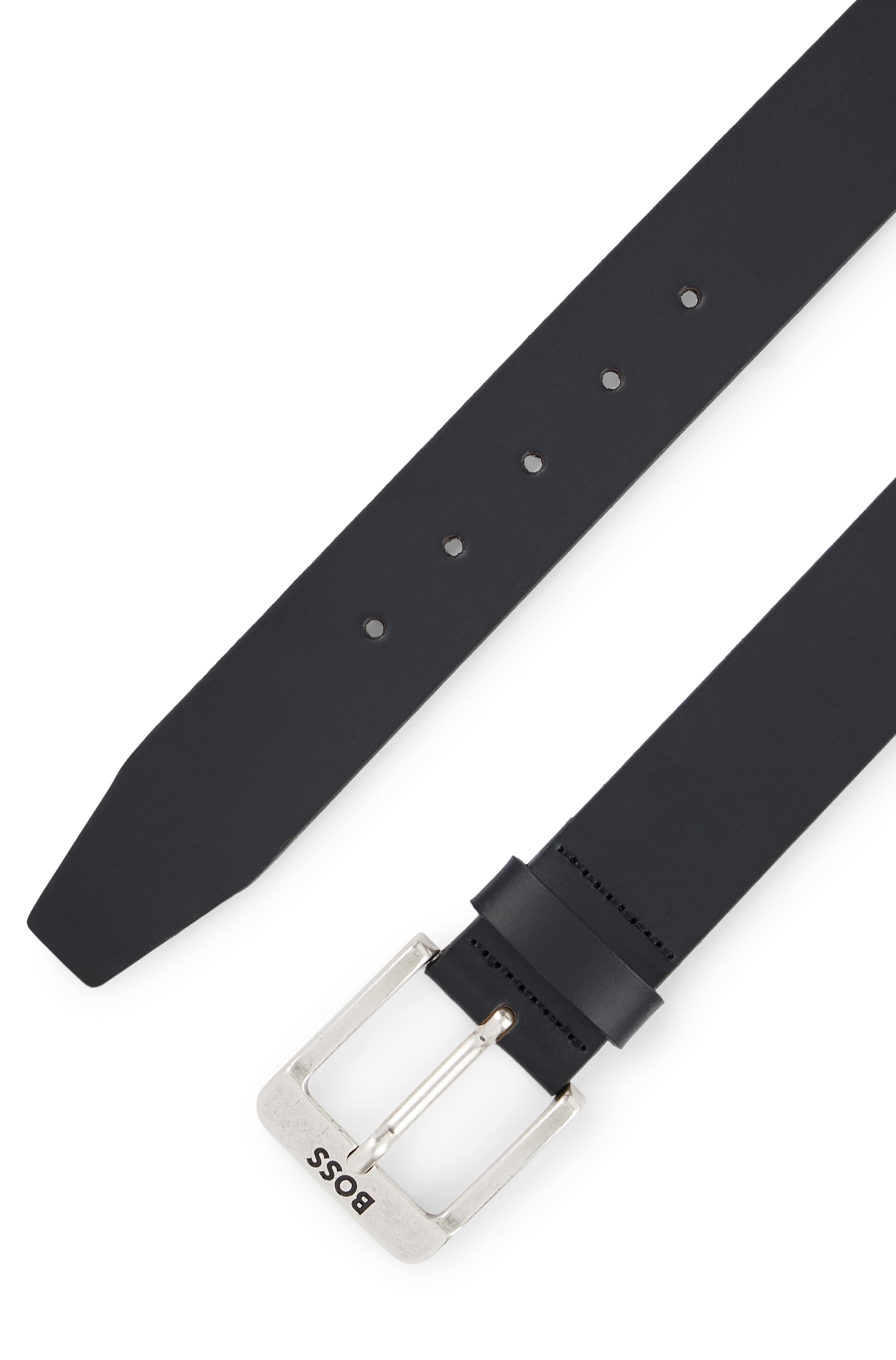 BOSS Ledergürtel »Jemio_Sz40« mit BOSS Schriftzug