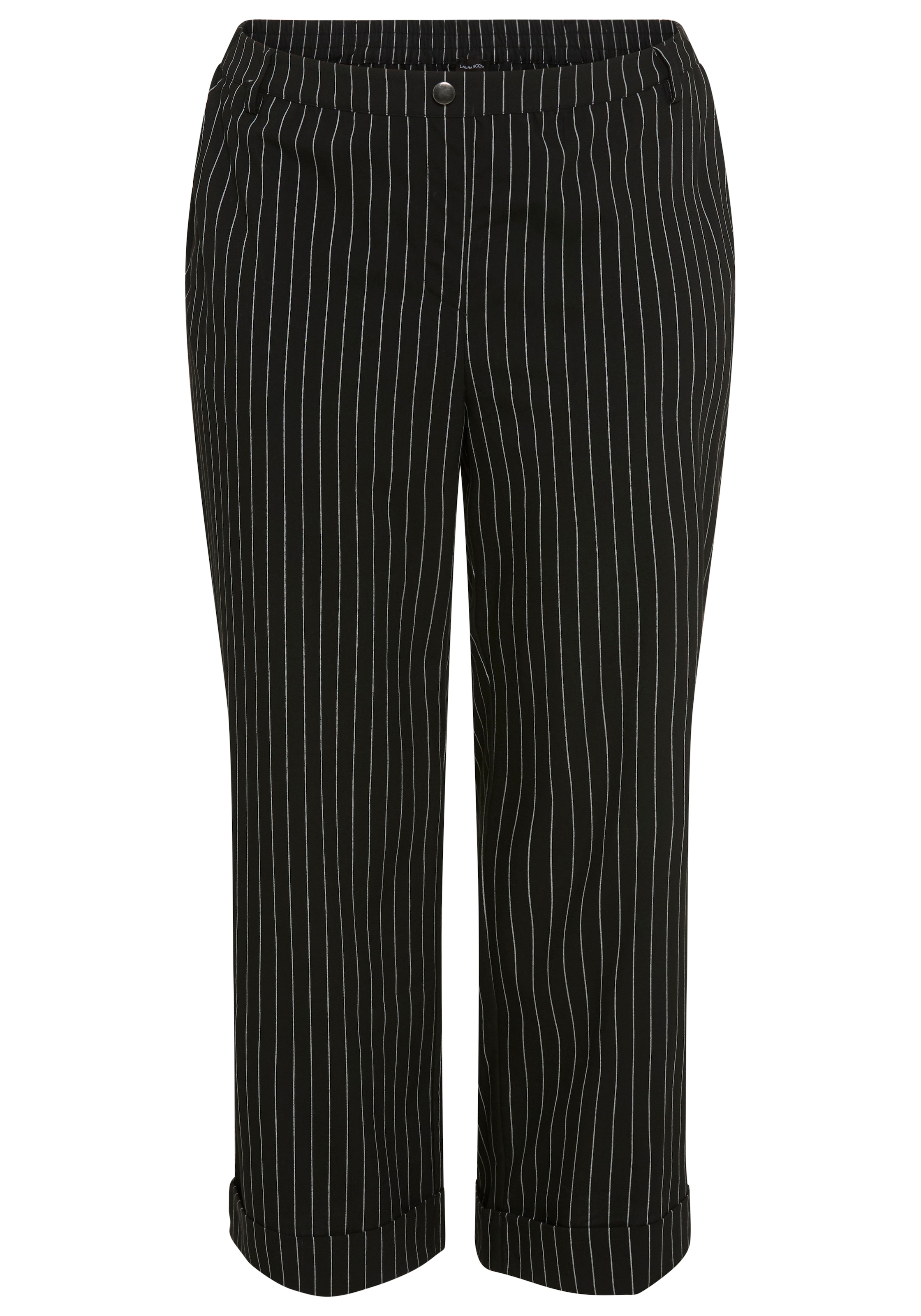 Laura Scott CURVE Pantalon à enfiler »Grosse Grössen«  avec ceinture élastique, coupe ajustée