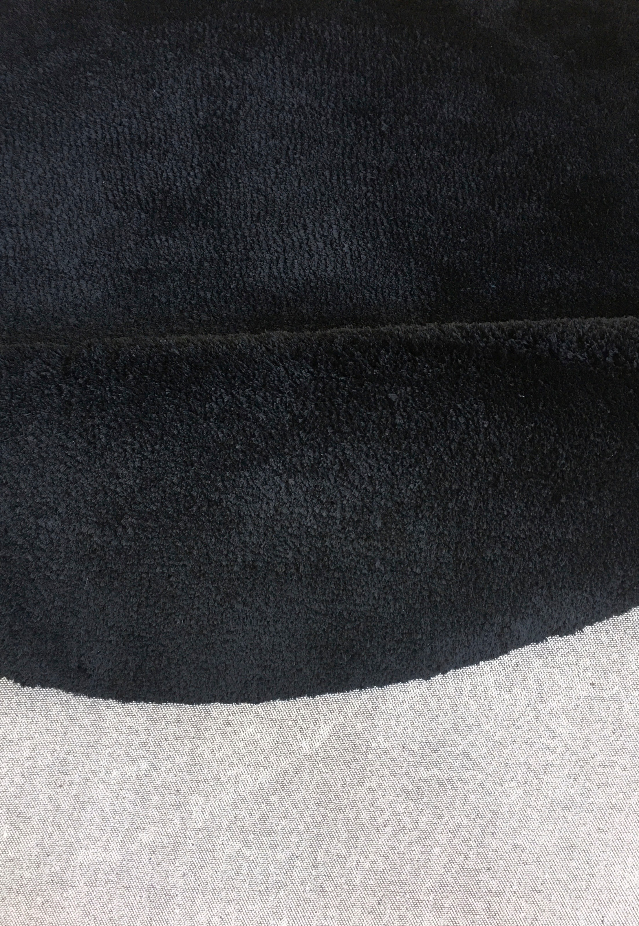 my home Hochflor-Teppich »Microfaser Teppich Magong, besonders weich, sehr feiner Flor«, rund, 25 mm Höhe, unifarben, weiche Teppiche, Wohnzimmer, Schlafzimmer, Kinderzimmer