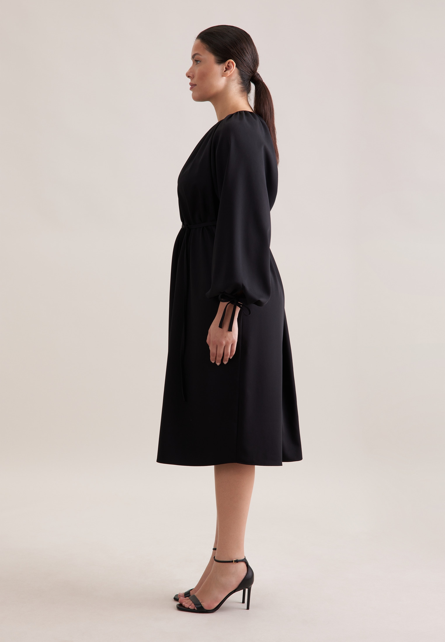 seidensticker Robe d'été »Schwarze Rose« 1/1 Uni