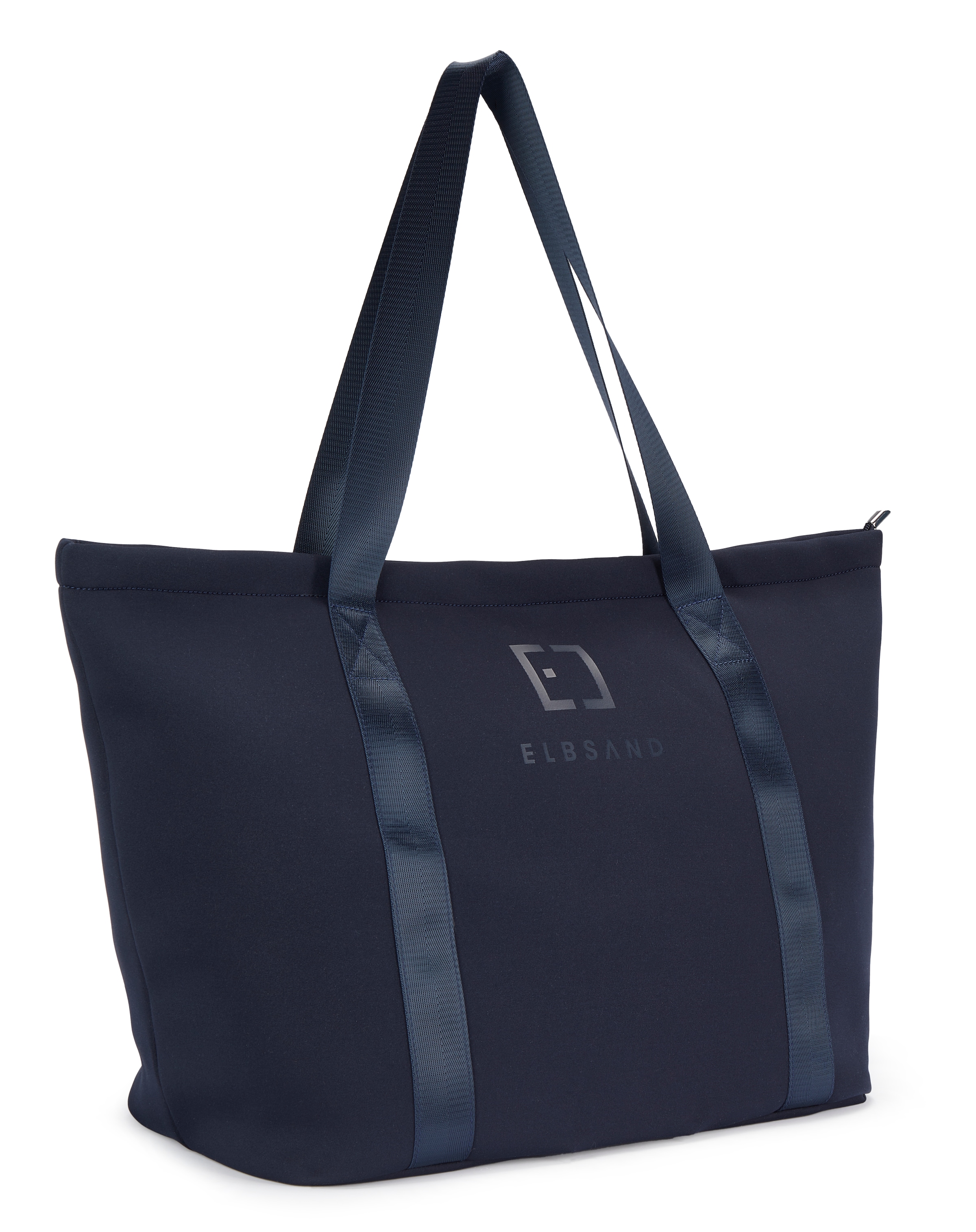 Image of Elbsand Shopper "Henkeltasche, Sommertasche, Strandtasche, Saunatasche, Badetasche" NEU Einkaufstasche, grosse Handtasche im modischen Neopren-Look VEGAN