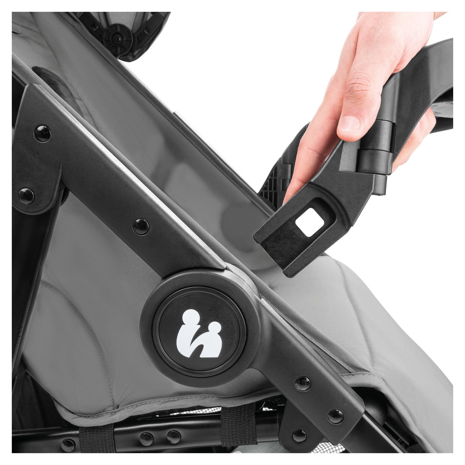 Hauck Kinder-Buggy »Shop N Care, Grey« 22 kg bis 22 kg belastbar; kompatibel mit Babyschale