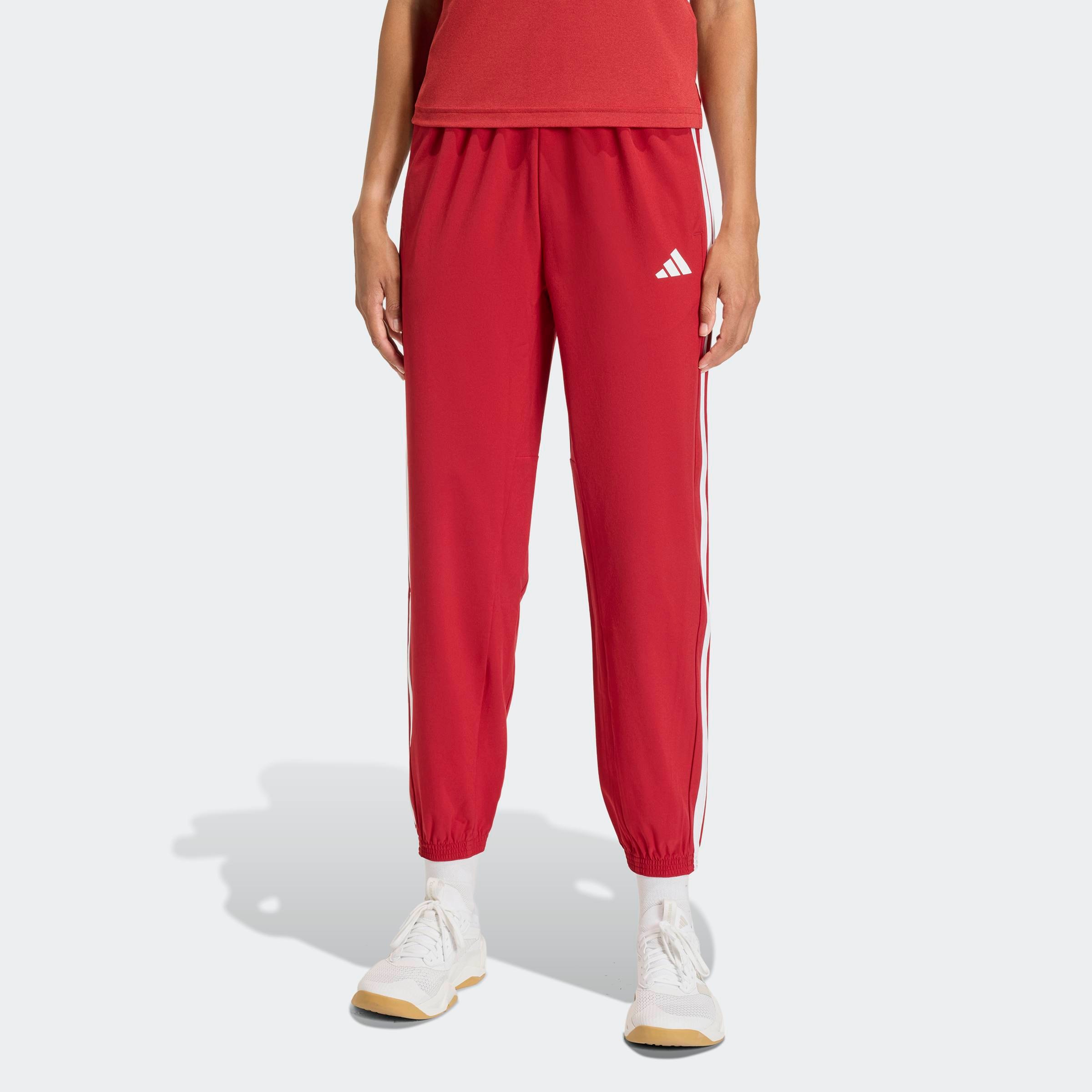 Image of adidas Performance Sporthose "TRAIN ESSENTIALS 3-STREIFEN WOVEN"