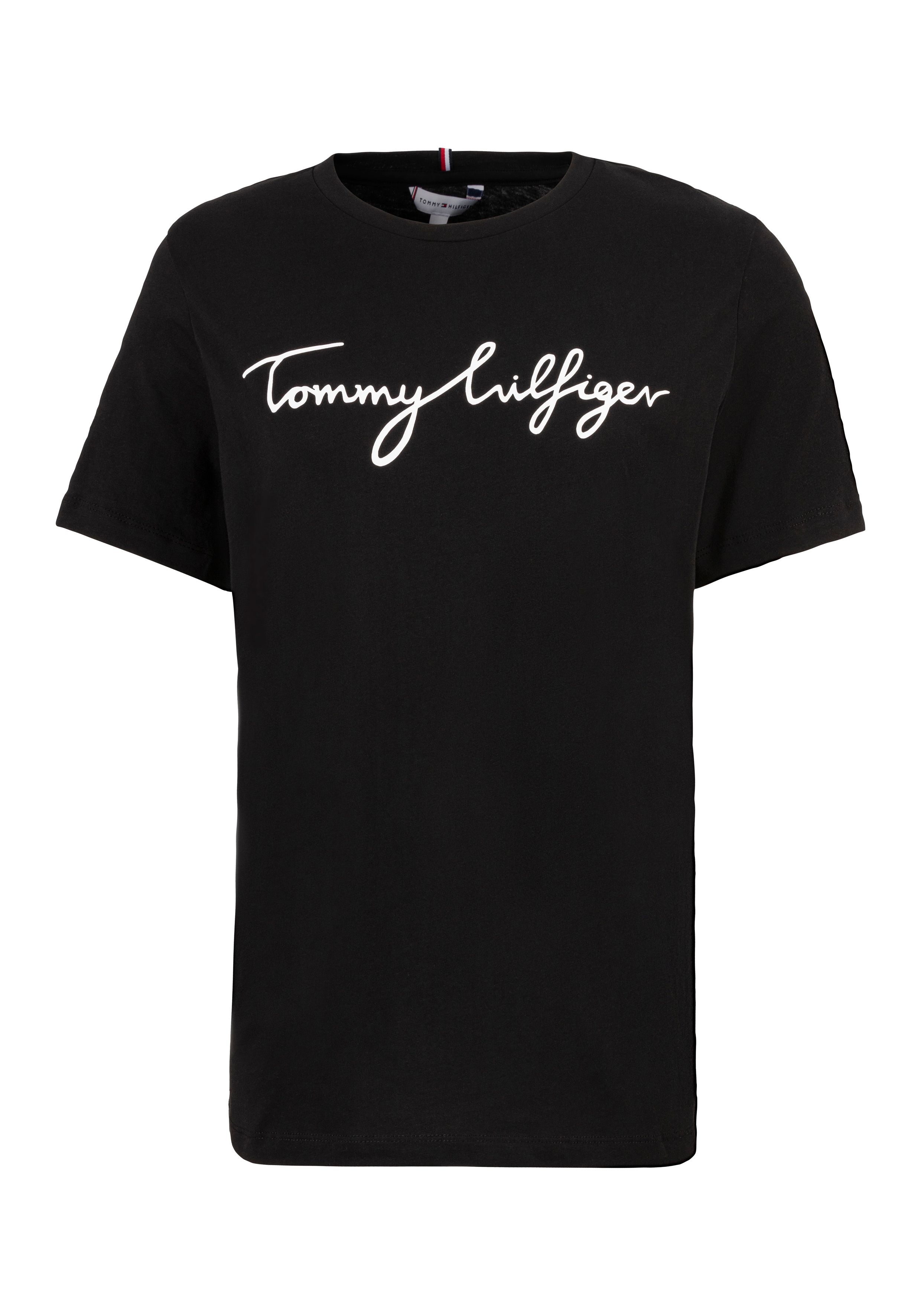 Tommy Hilfiger Curve T-Shirt »CRV REG C-NK SIGNATURE TEE SS«, Grosse Grössen-Tommy Hilfiger Curve 1