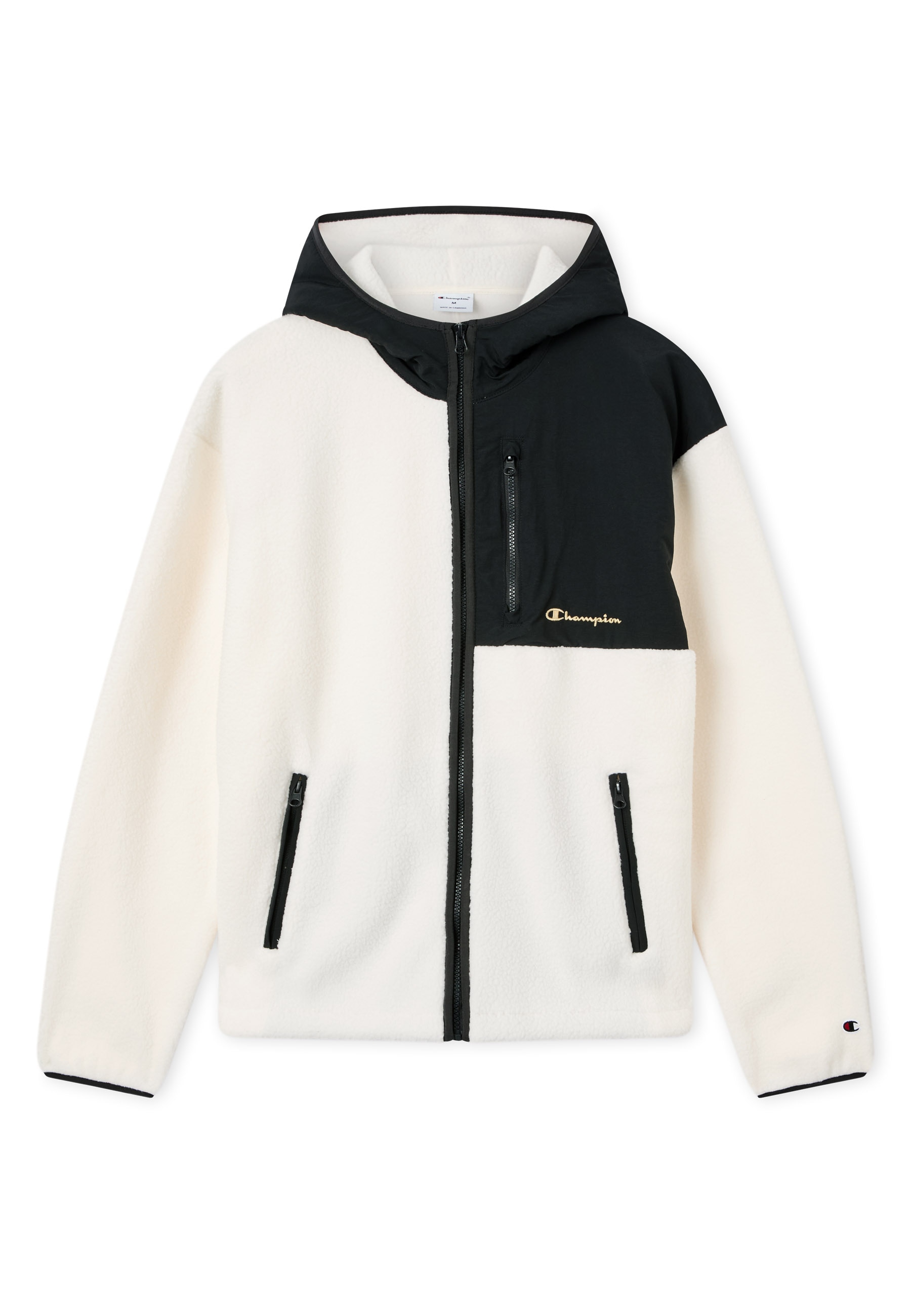 Champion Sweat à capuche »SPORTWEAR ZIP-UP HOODIE Relax Fit Polar« mit Taschen und Logostickereien