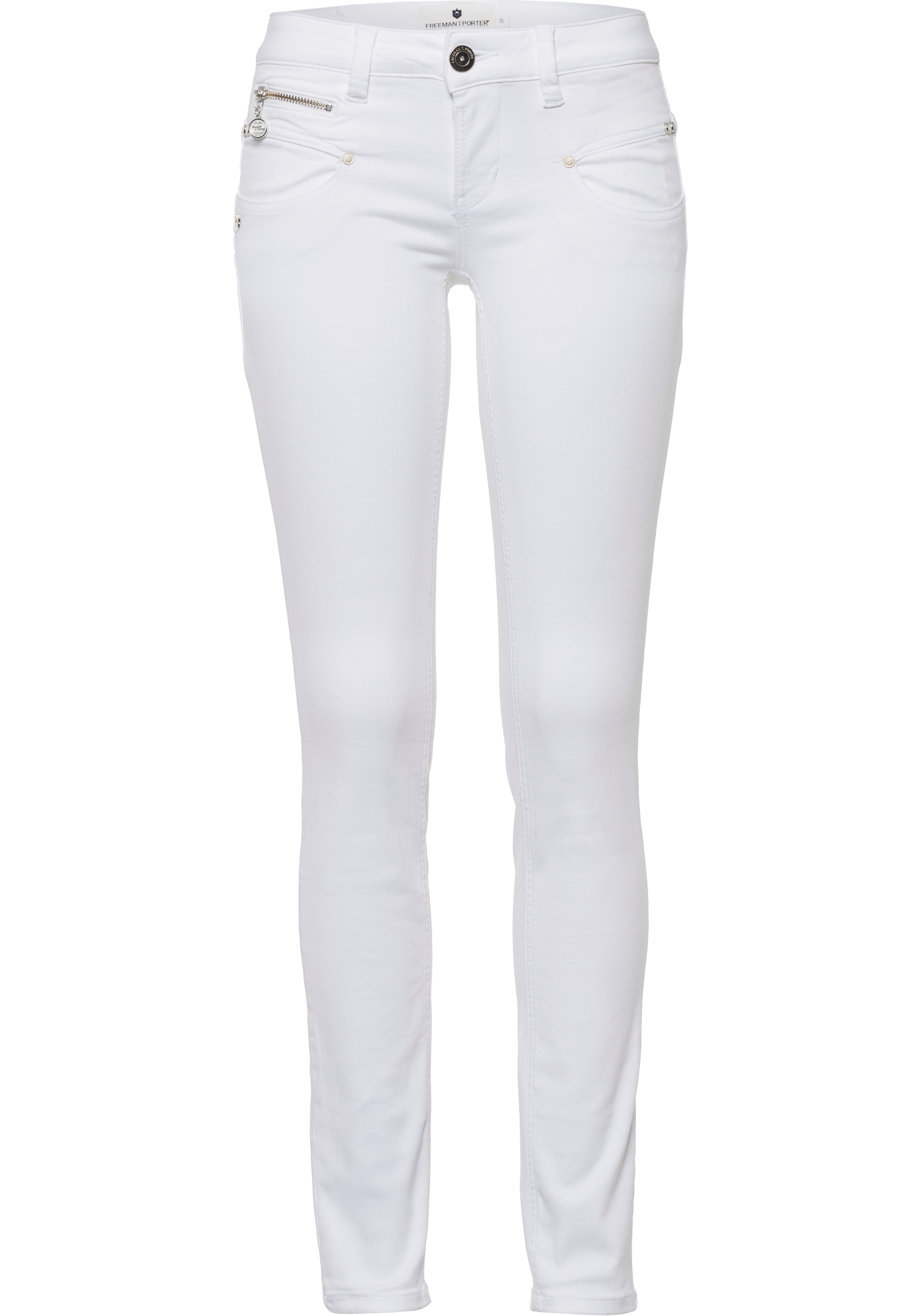 (1 T. Deko-Features shoppen Porter Slim-fit-Jeans, mit Freeman coolen versandkostenfrei Trendige tlg.),