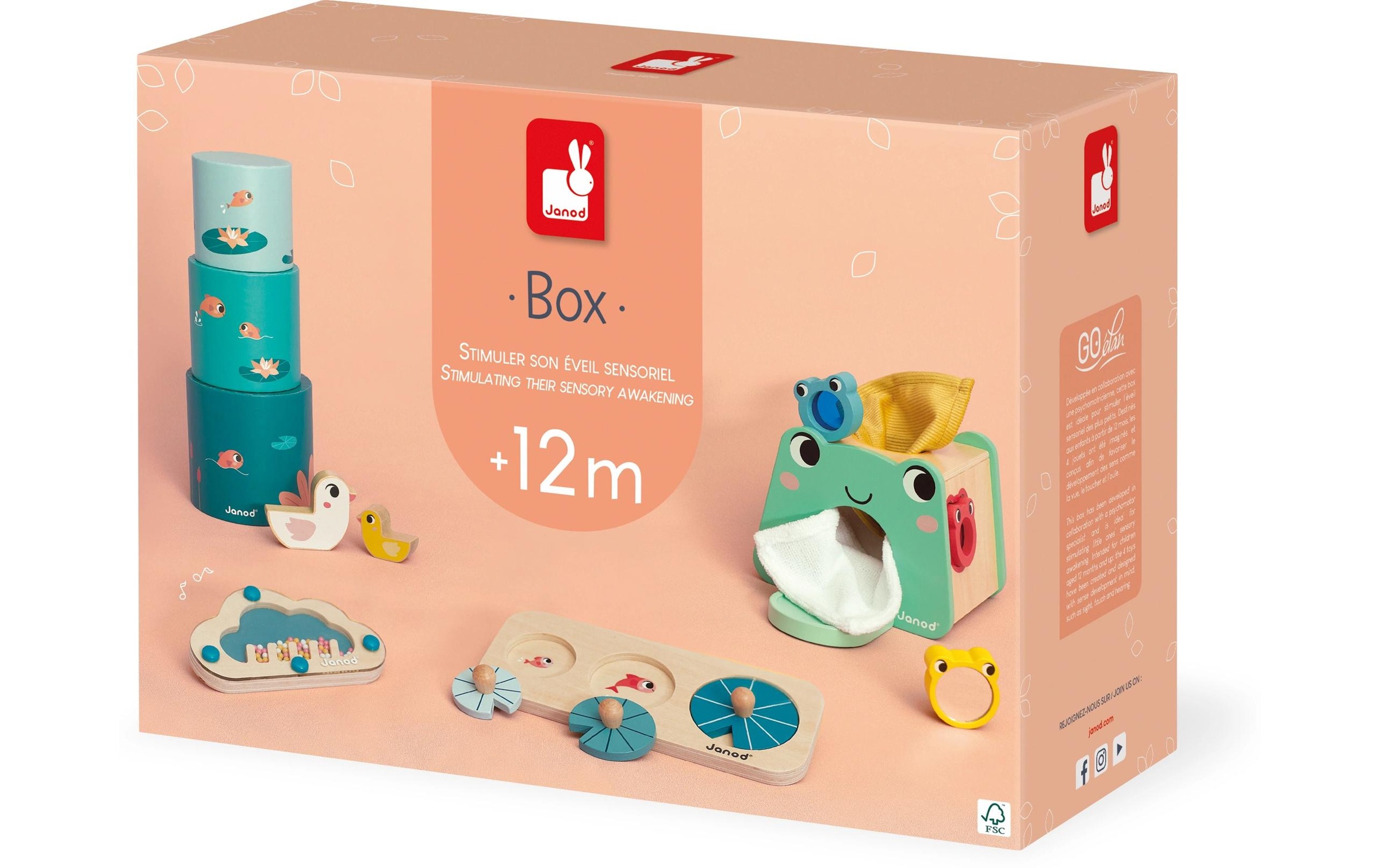 Janod Lernspielzeug »Box 12 Monate«