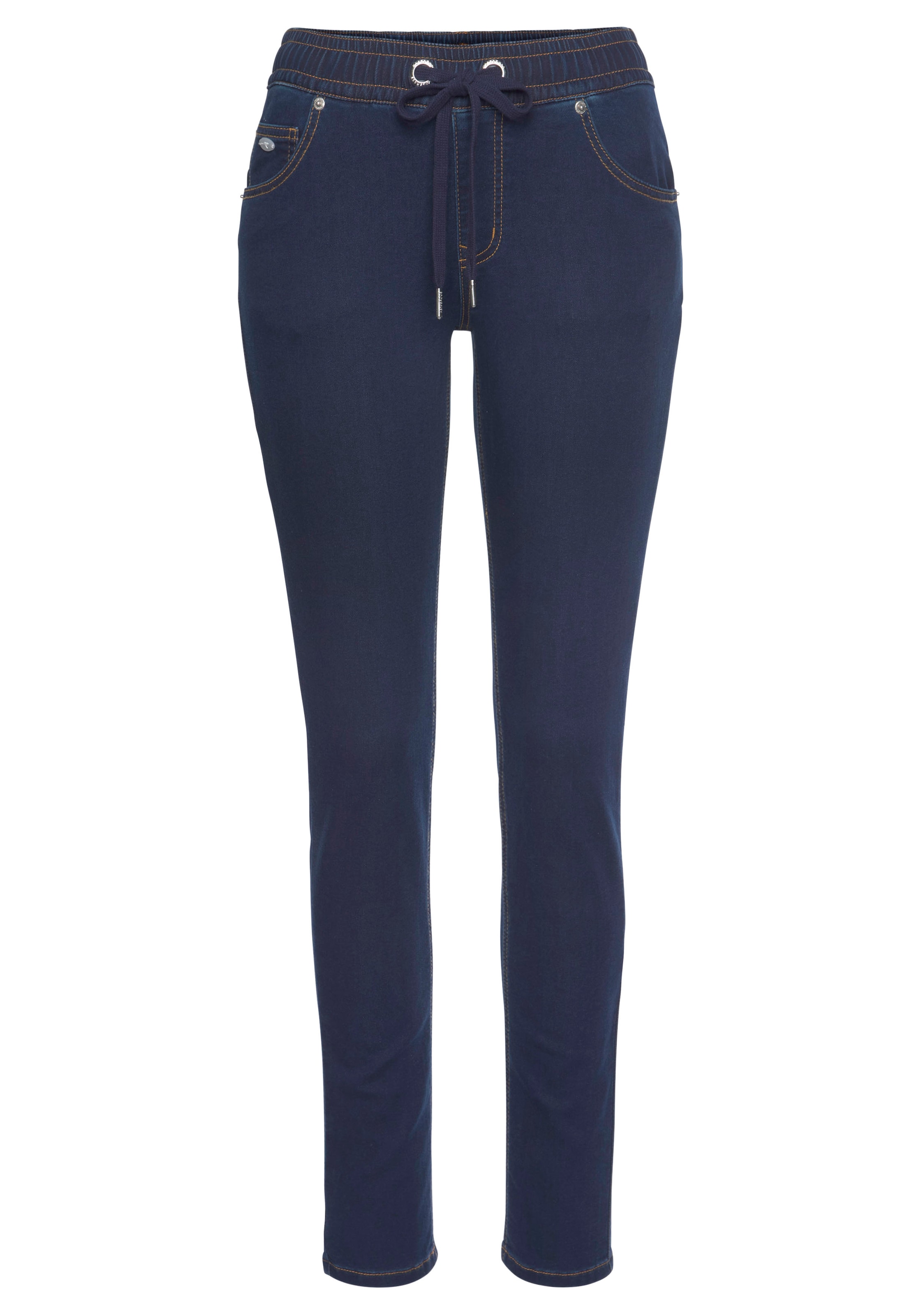 ♕ KangaROOS Jogg Pants, in Denim-Optik mit elastischem Bündchen  versandkostenfrei kaufen | Tapered Jeans