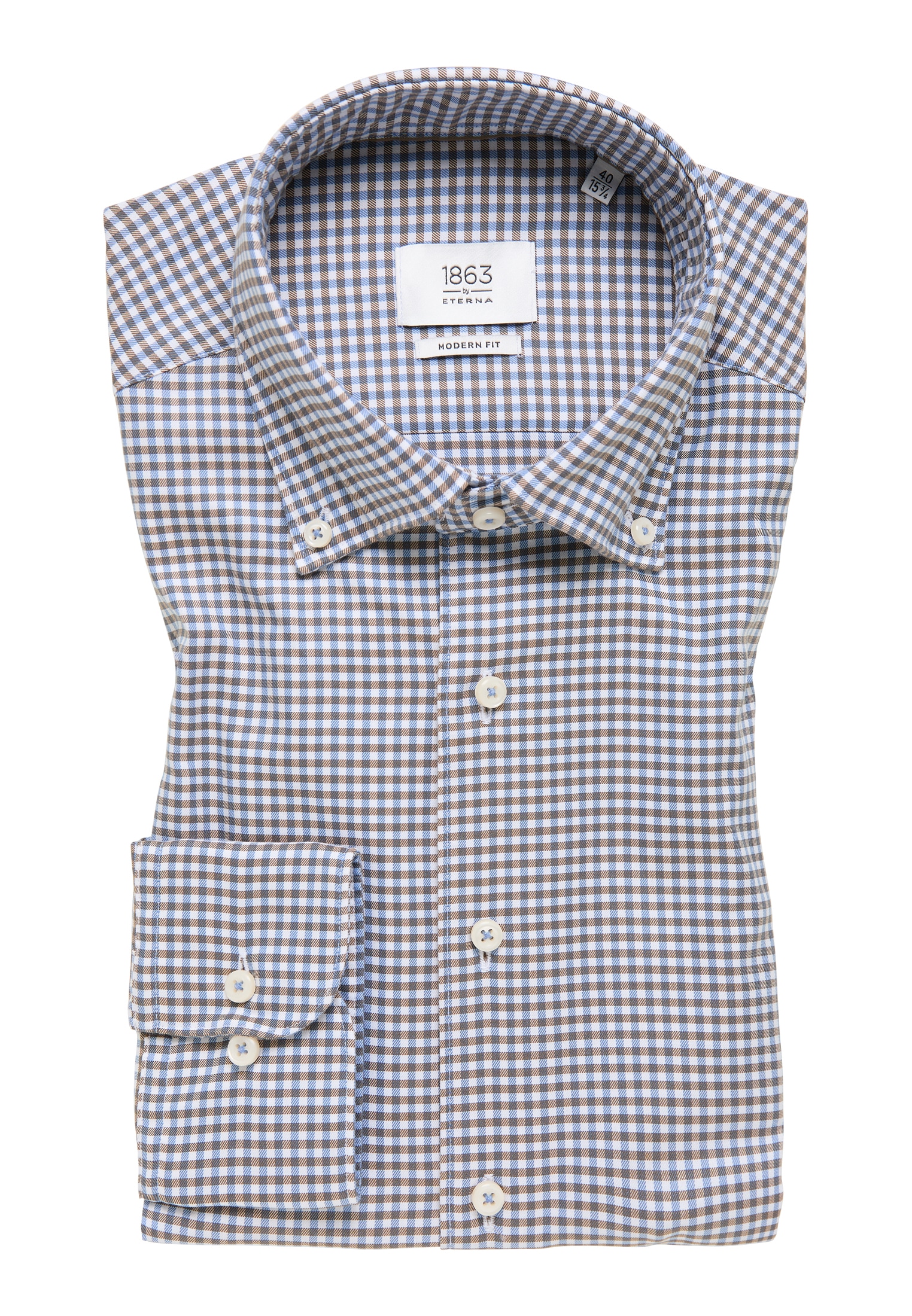 Eterna Chemise à manches longues »MODERN FIT« EASY IRON (bügelleicht)