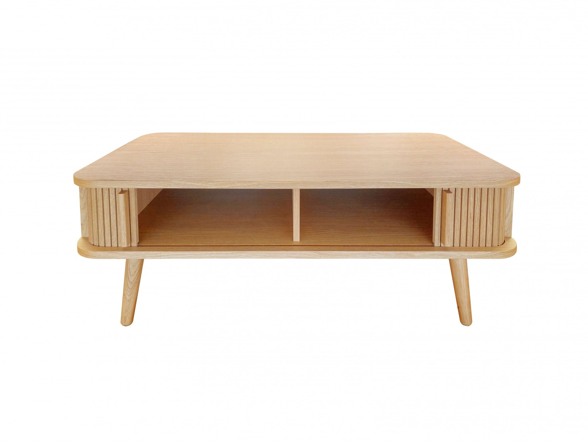 Woodman Couchtisch »Rove«, besonderes Design, teilmassiv, Breite 107 cm