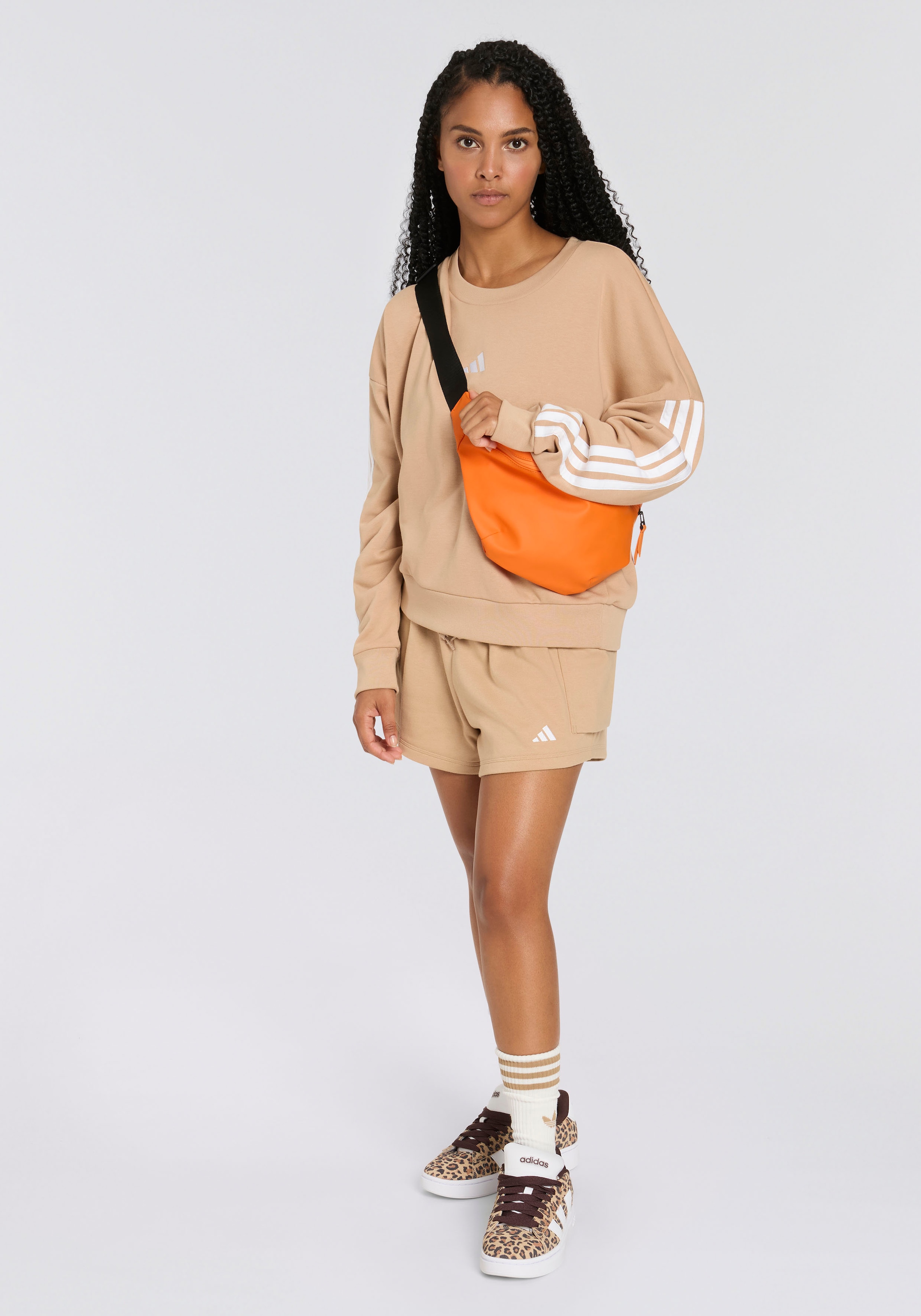 adidas Sportswear Shorts »W SL FT SHO«, (1 tlg.)