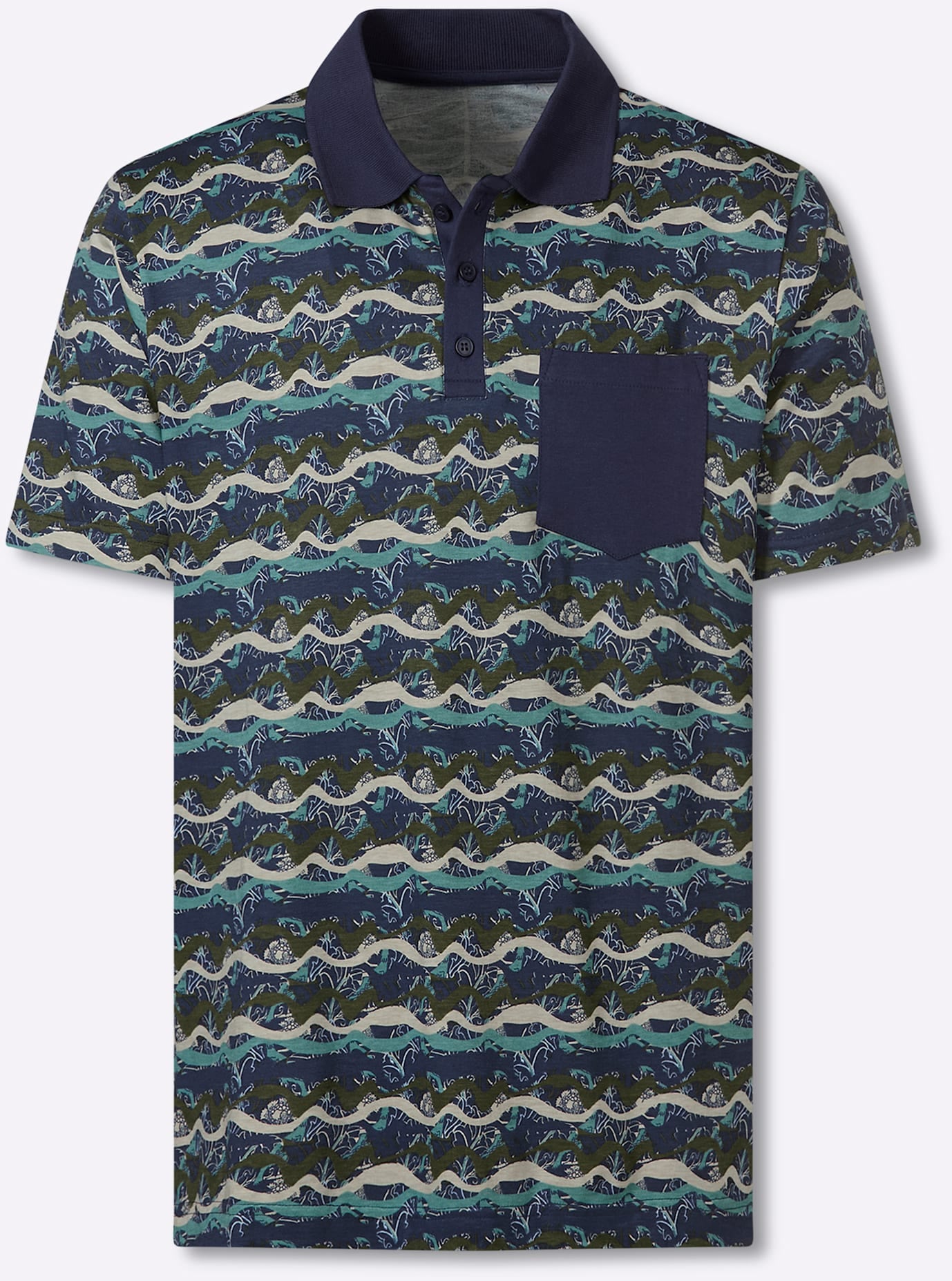 Marco Donati T-shirt à manches courtes »Kurzarm-Poloshirt«, 1 pièces
