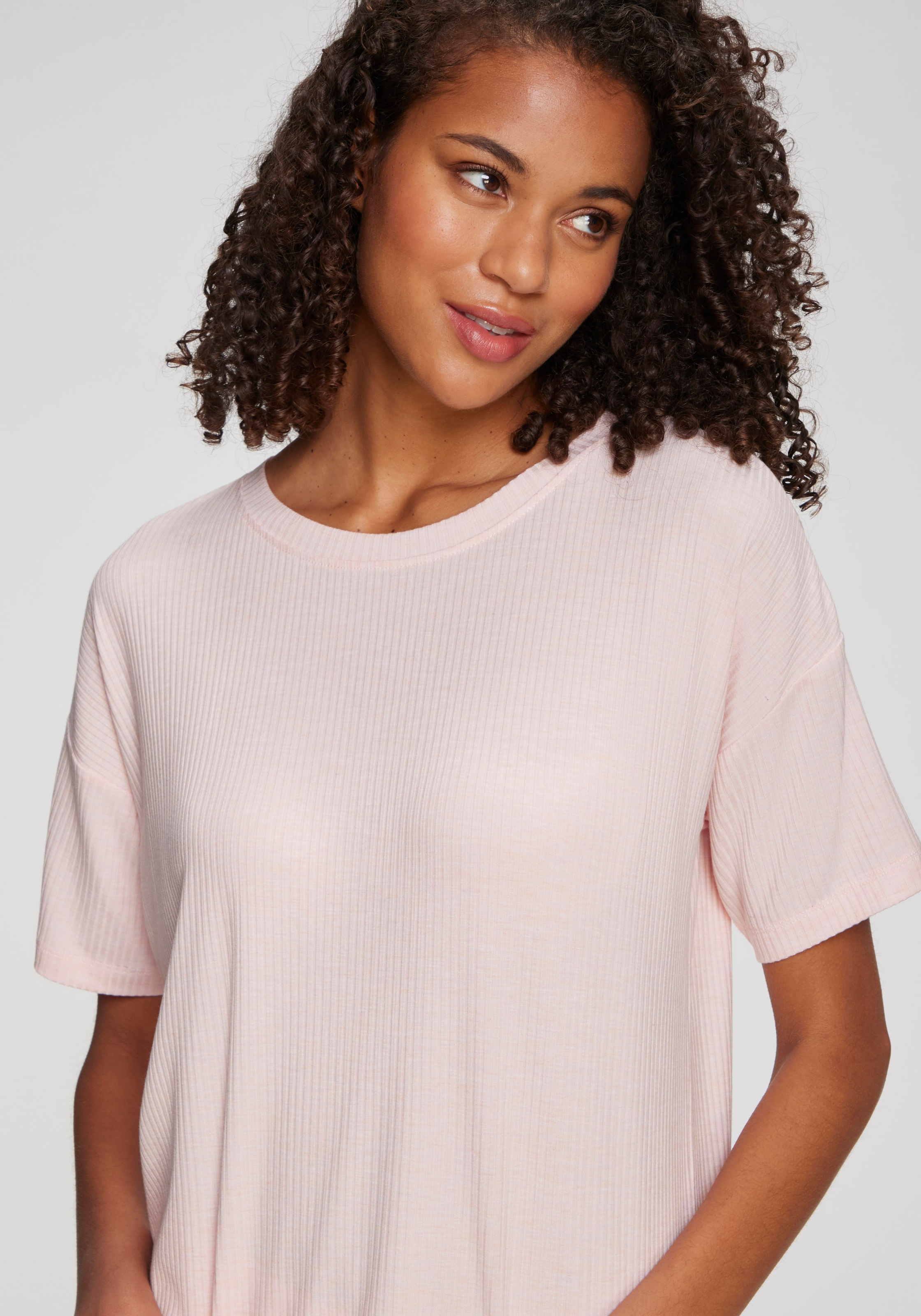 s.Oliver T-Shirt, Aus weicher Rippqualität
