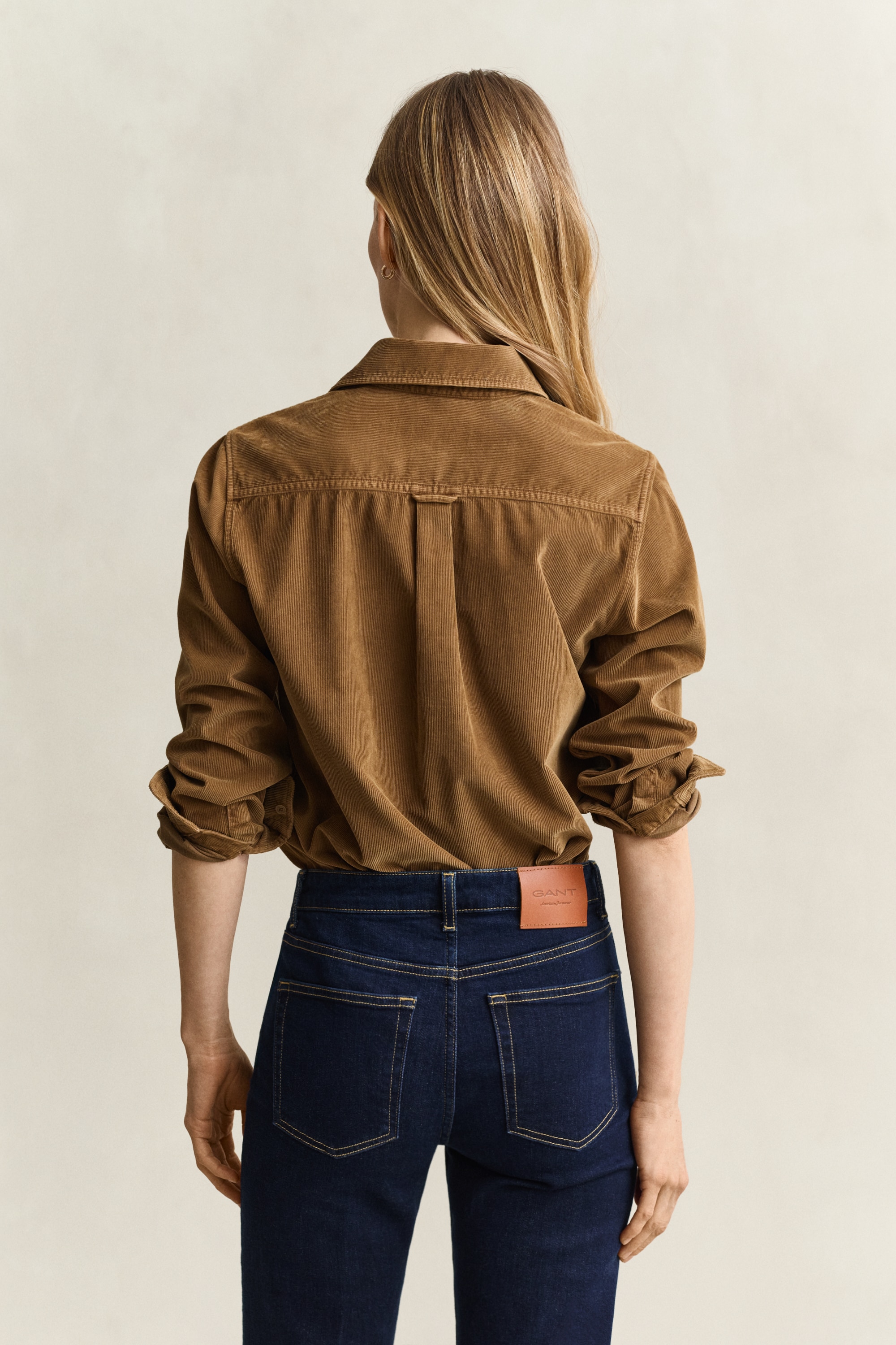 Gant Langarmbluse »REGULAR CORDROY«