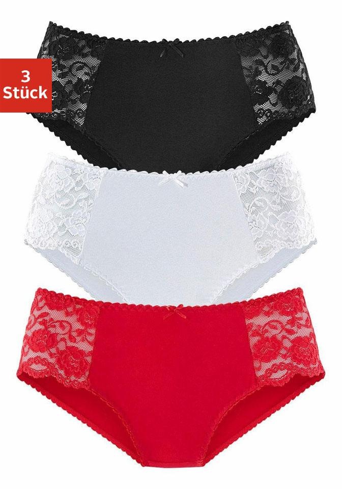 Image of petite fleur Hüftslip 3er-Pack, aus elastischer Baumwoll-Qualität