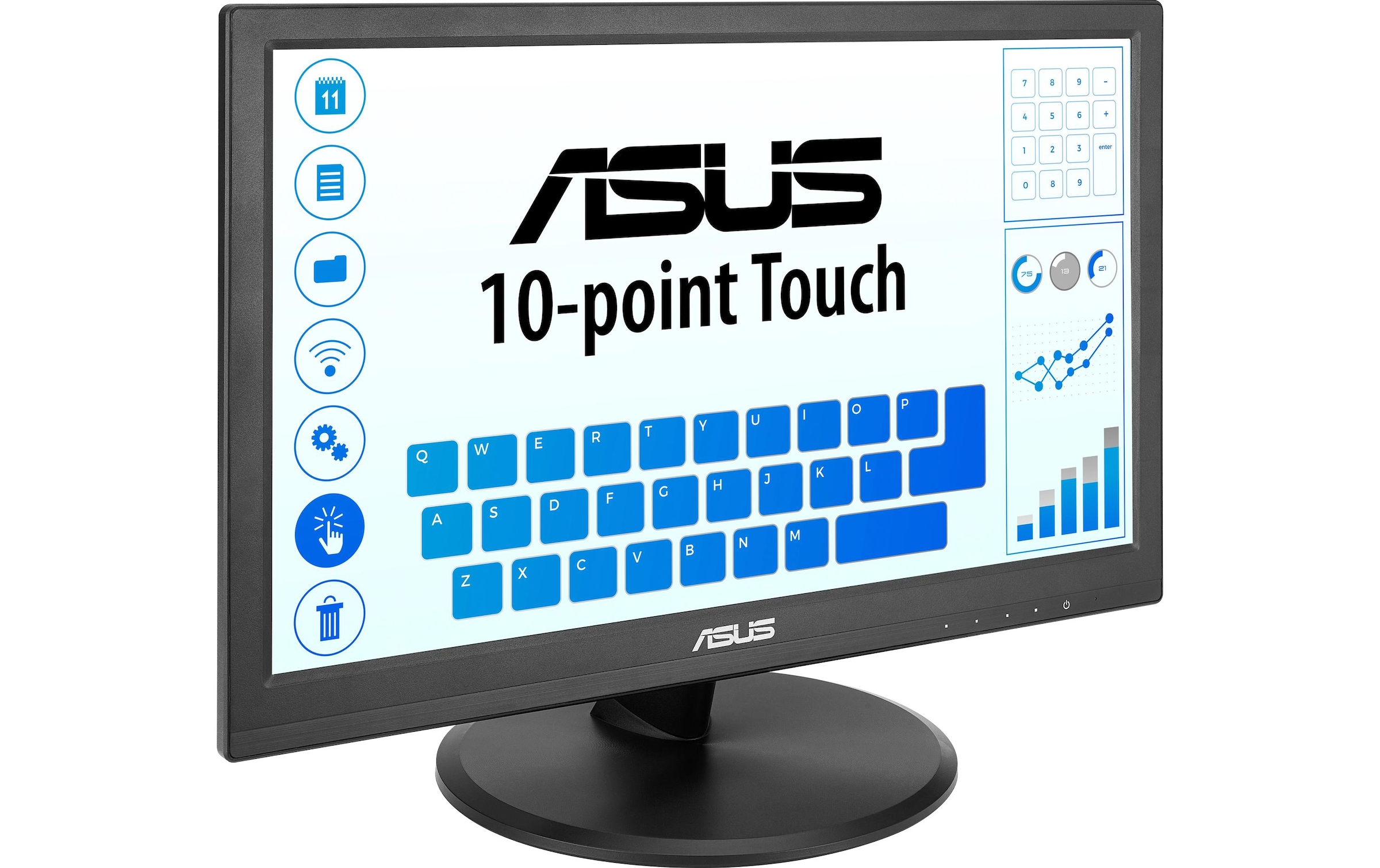 Asus Moniteur LED »Touch VT169HE« 39,468 cm/15,6 ″  1920 x 1080 px 60 Hz