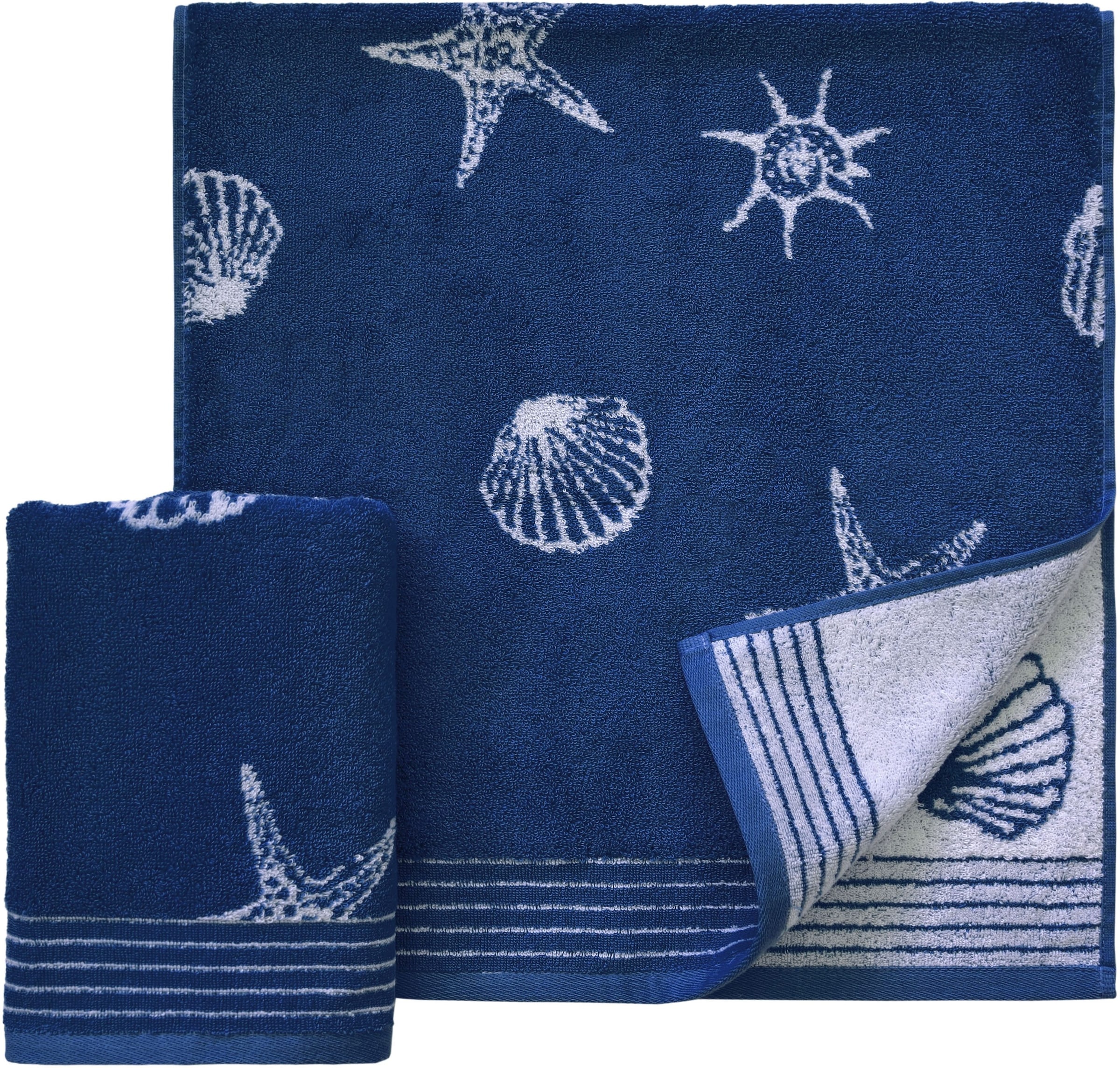 Image of Dyckhoff Handtücher "Seashell" mit Muschelmuster