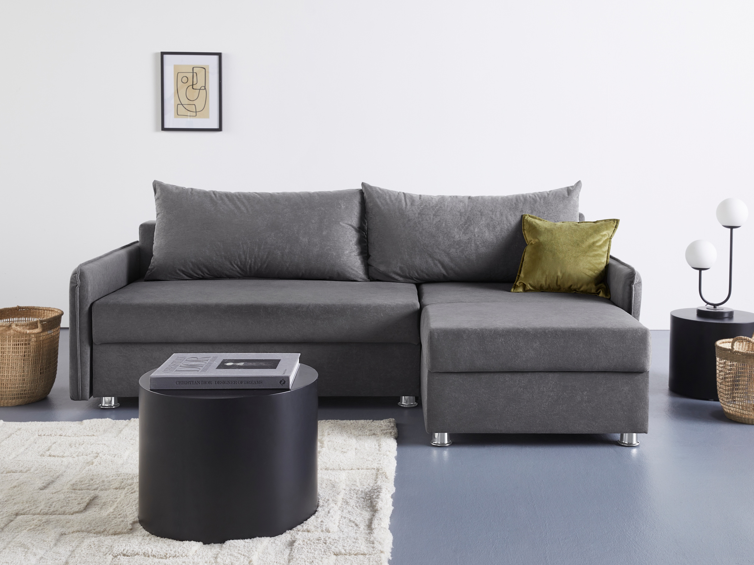 jetzt kaufen inkl. AB Bettkasten Ecksofa und Bettfunktion COLLECTION »Sunny«,