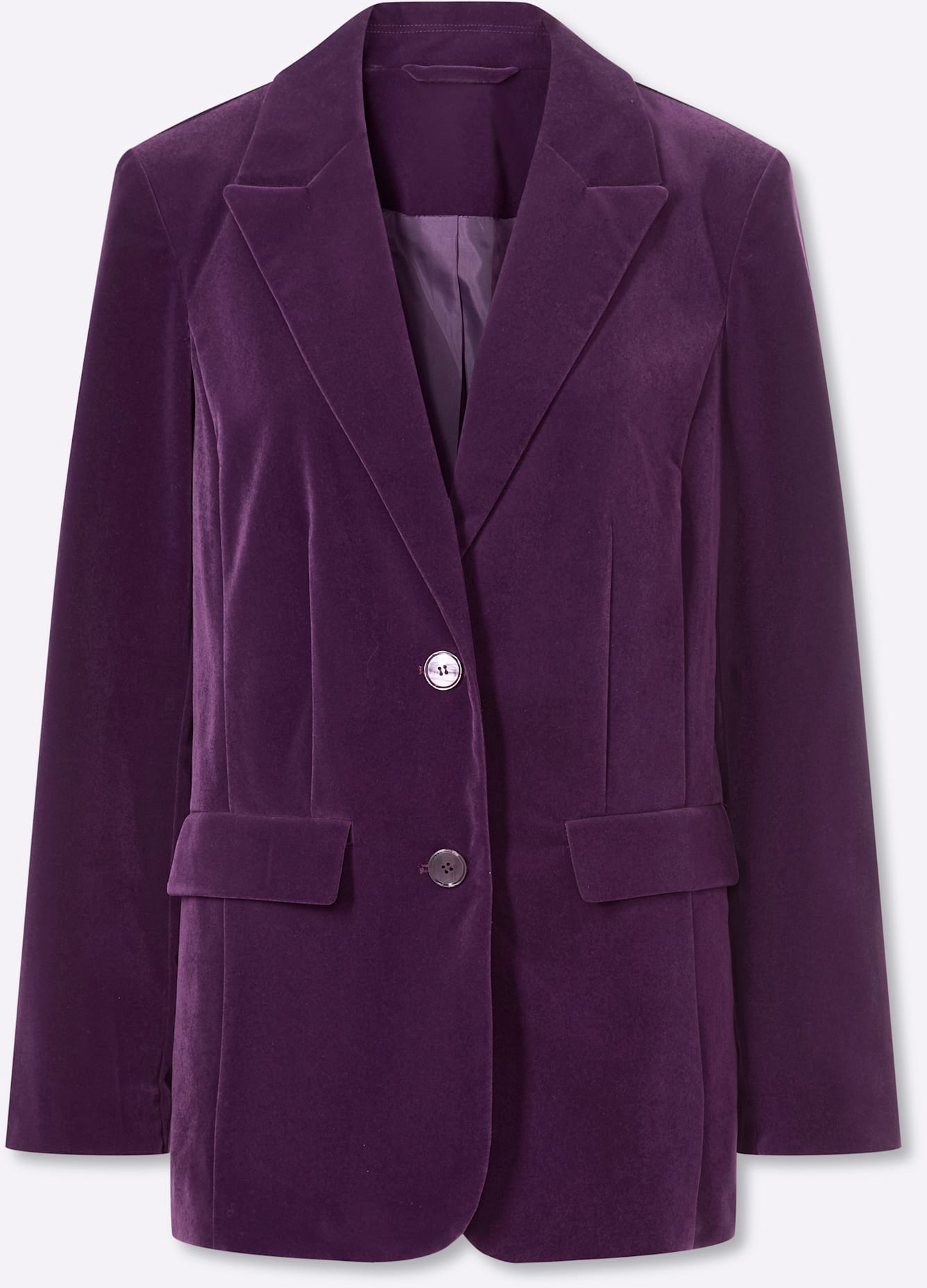 Lady Veste blazer »Samtblazer«