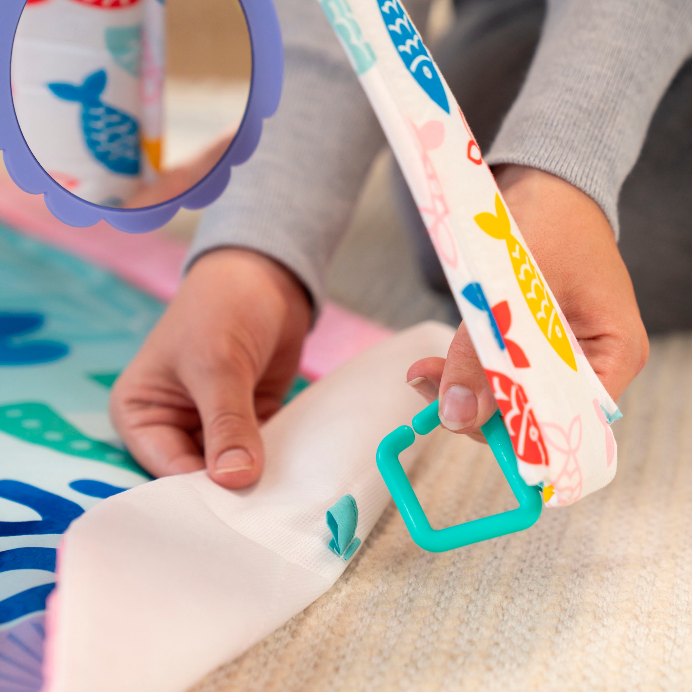 Baby Einstein Arche de jeu »4-in-1 Kickin’ Tunes Jellyfish Jamboree Music & Language Discovery Gym« mit Soundeffekt