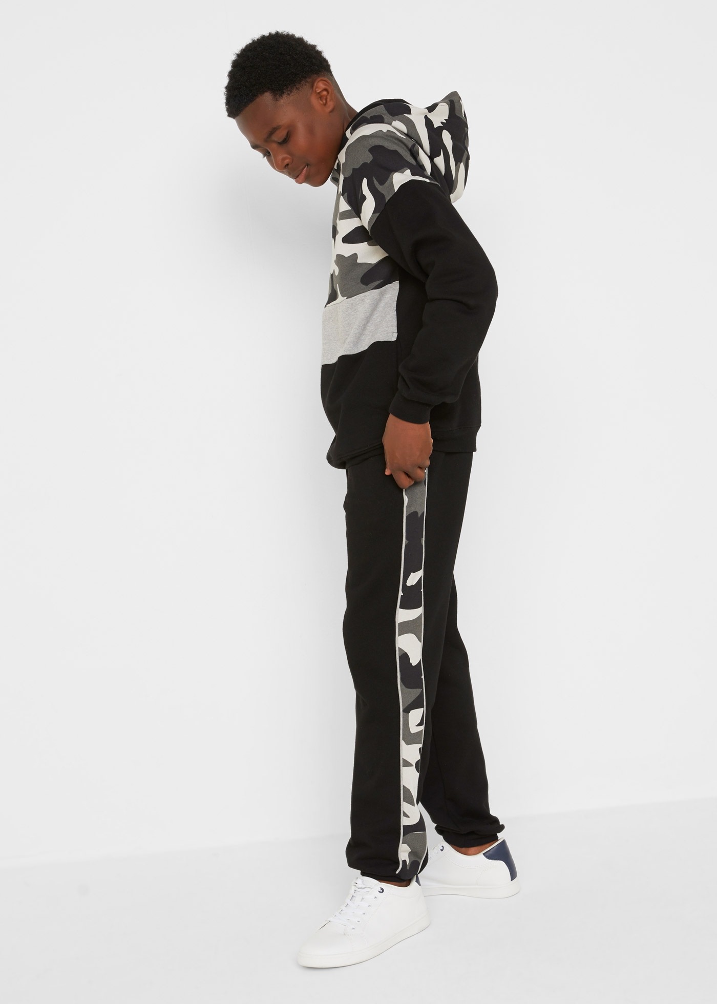 bonprix Langarmshirt & Hose »Sweatshirt & Jogginghose« Set, 2, 