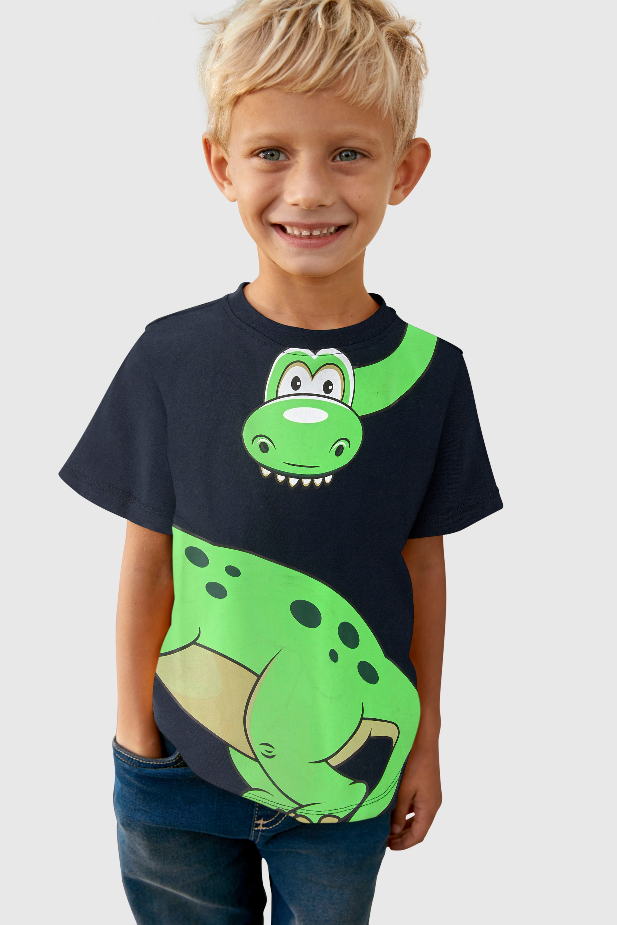 KIDSWORLD T-Shirt »GREEN DINO«