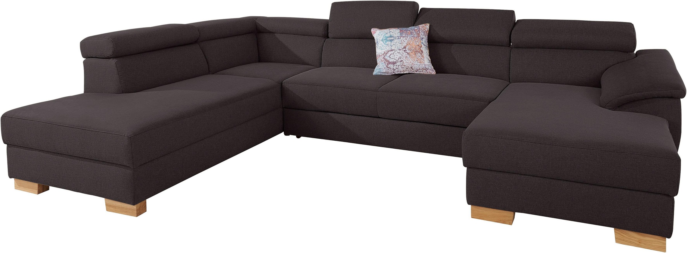 Image of DOMO collection Wohnlandschaft »Severo«, inklusive Kopfteilverstellung, wahlweise mit Bettfunktion bei Ackermann Versand Schweiz