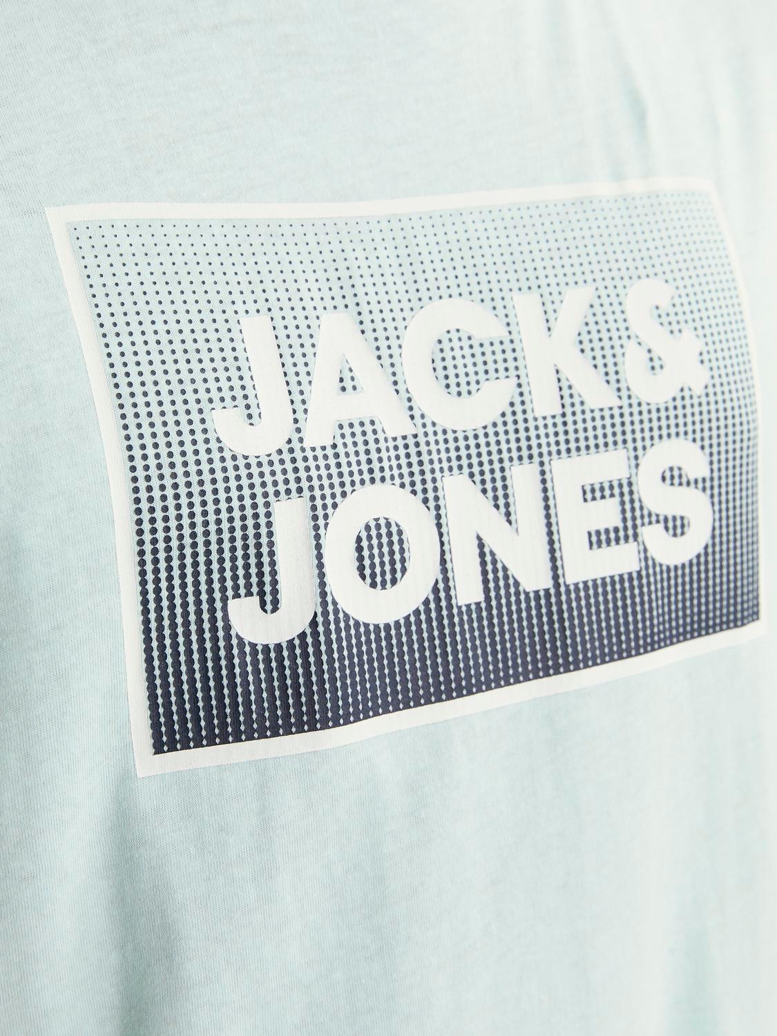 Jack & Jones Kurzarmshirt »JJSTEEL TEE SS CREW NECK«