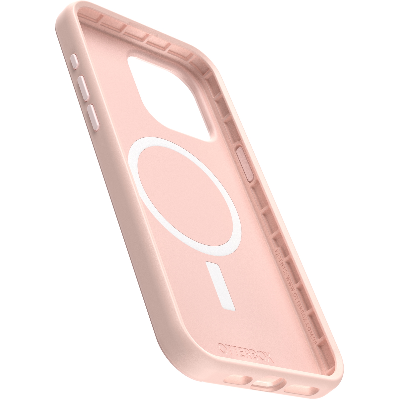 Otterbox Backcover »Symmetry Hülle für Apple iPhone 15 Pro Max für MagSafe«, Apple iPhone 15 Pro Max, sturzsicher, schützende dünne Hülle, 3x getestet nach Militärstandard
