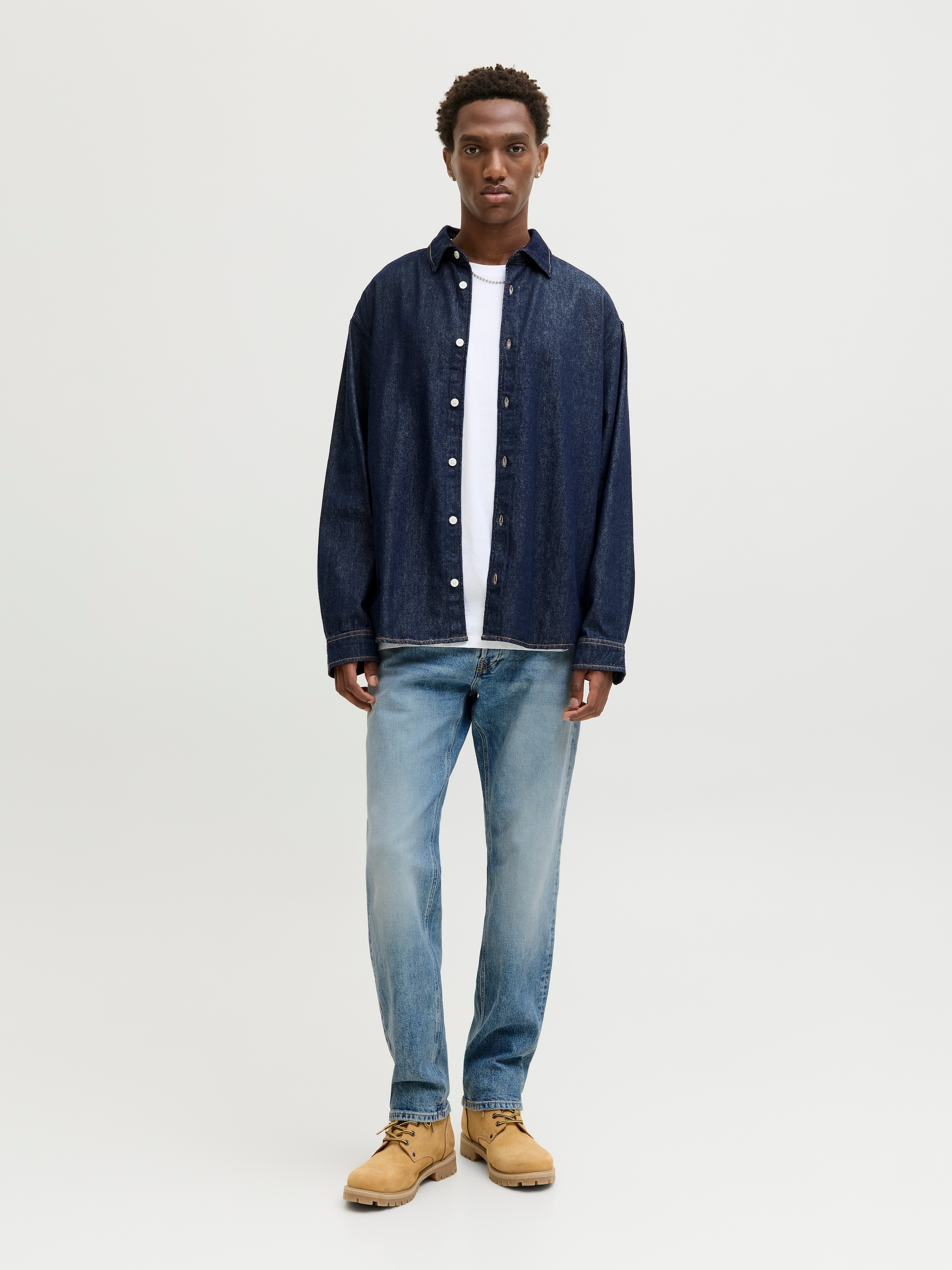 Jack & Jones Jeans taille basse »JJIMIKE JJWELLS JJ« Baumwollmischung, comfort fit