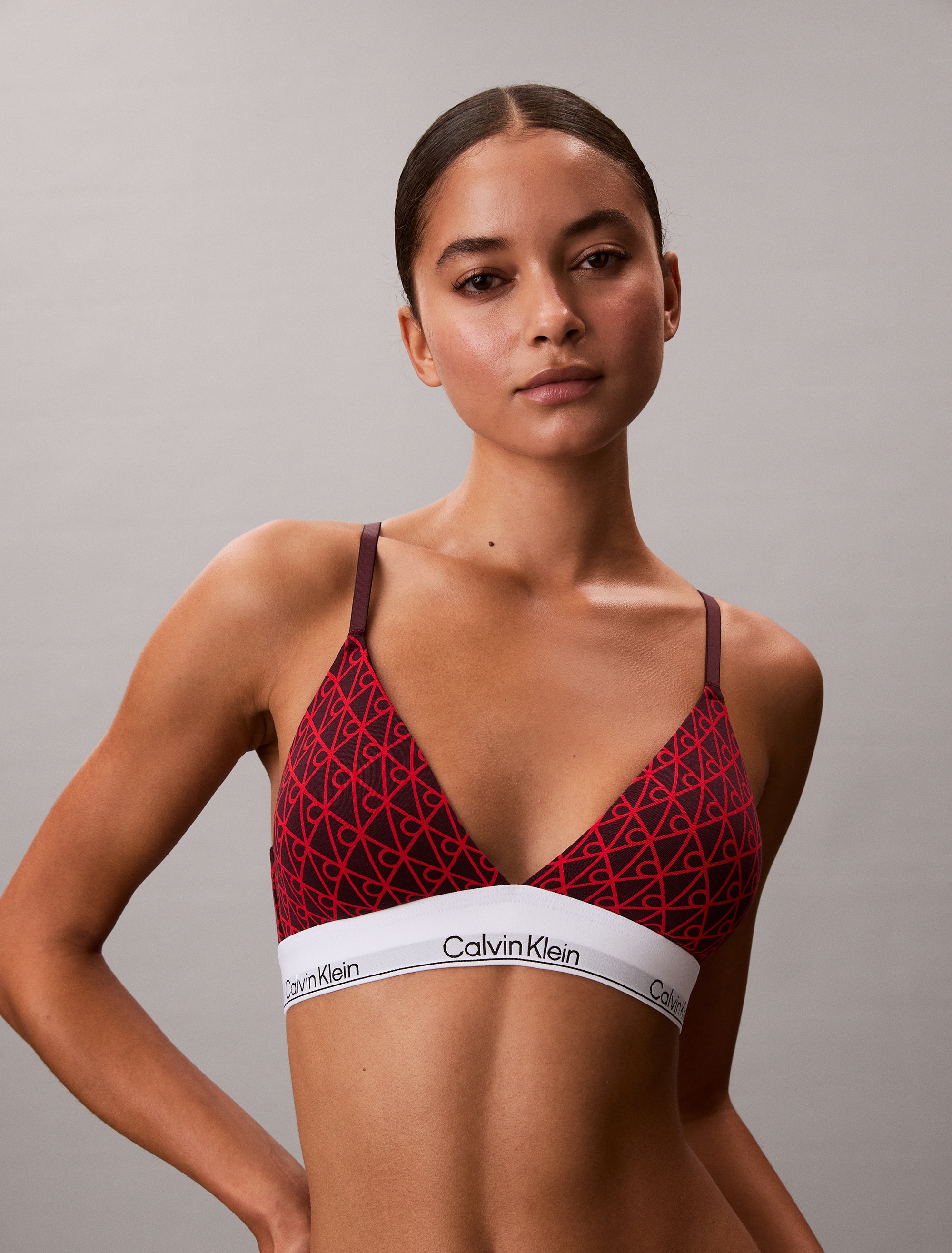 Calvin Klein Underwear Soutien-gorge triangle »LIGHTLY LINED TRIANGLE« avec ourlet élastique