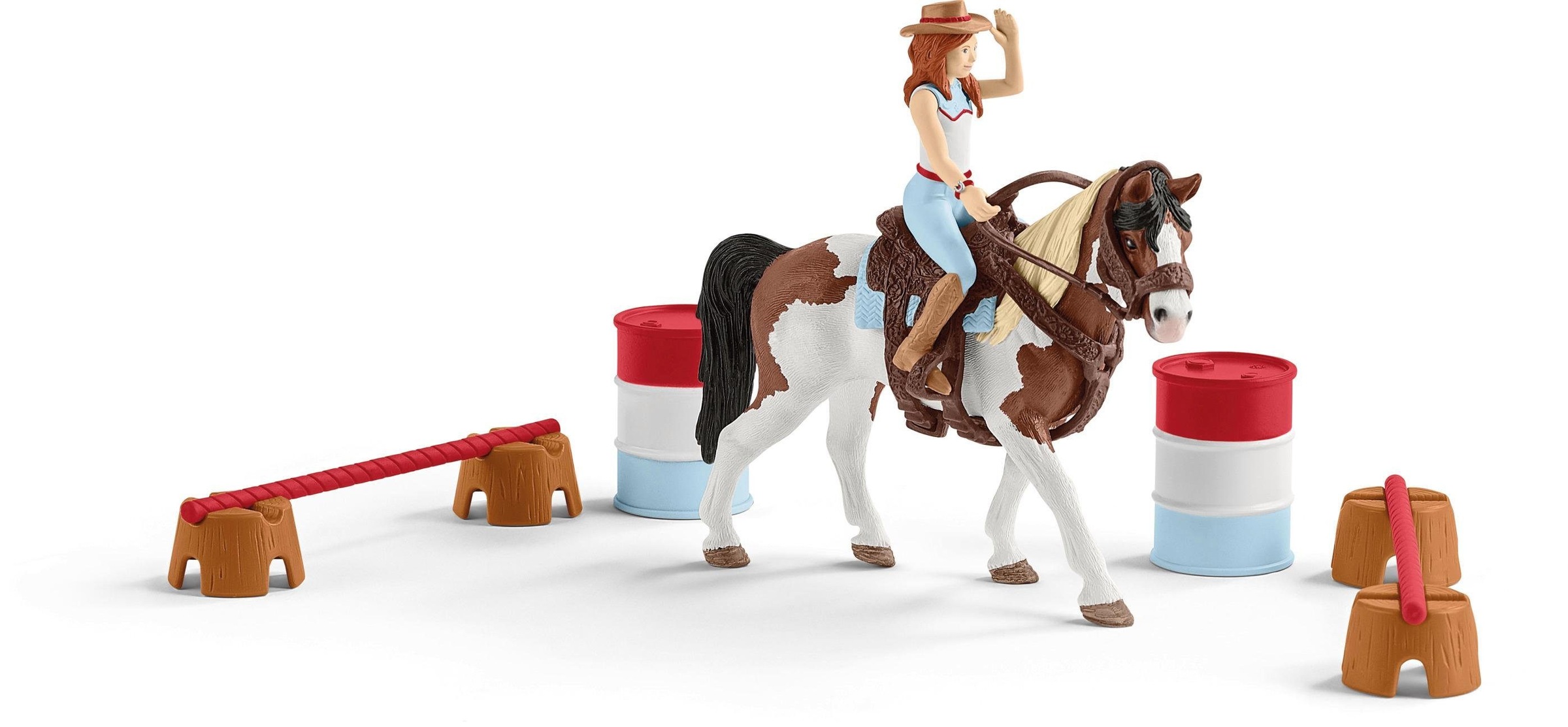Image of Schleich® Spielfigur »Horse Club, Hannahs Western-Reitset (42441)«, (Set) bei Ackermann Versand Schweiz