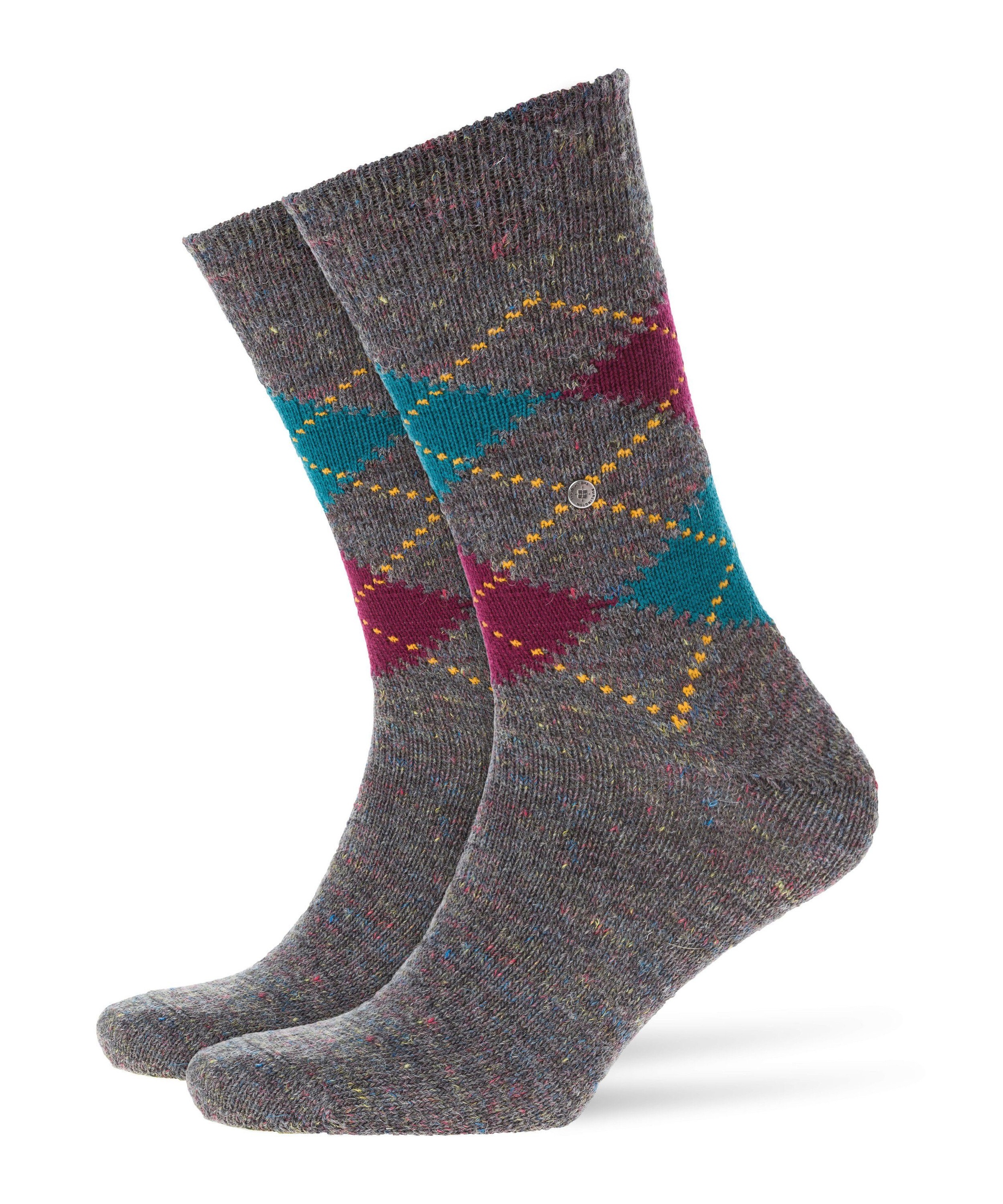 Socken Tweed Argyle (1 Paar)