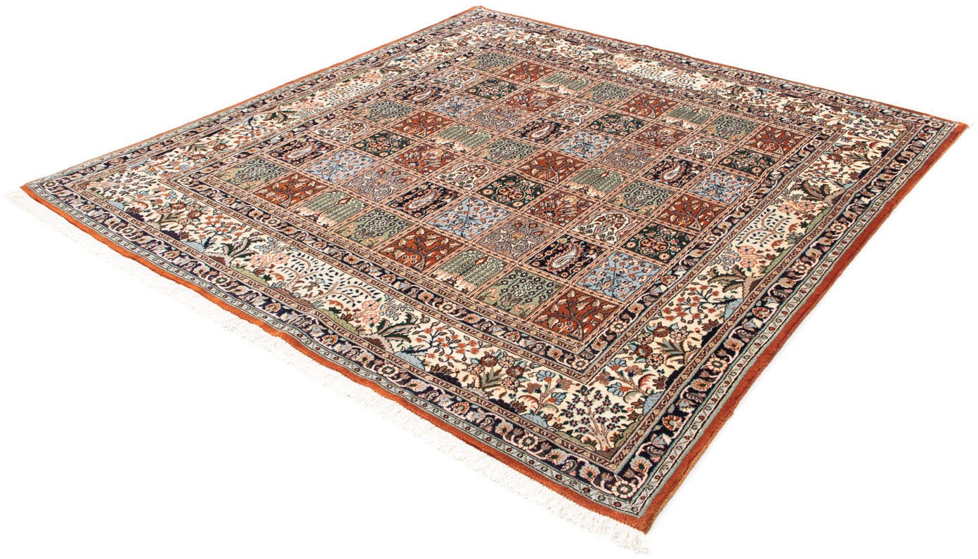 Image of morgenland Orientteppich »Perser - Classic quadratisch - 195 x 189 cm - mehrfarbig«, quadratisch, 10 mm Höhe, Wohnzimmer, Handgeknüpft, Einzelstück mit Zertifikat bei Ackermann Versand Schweiz
