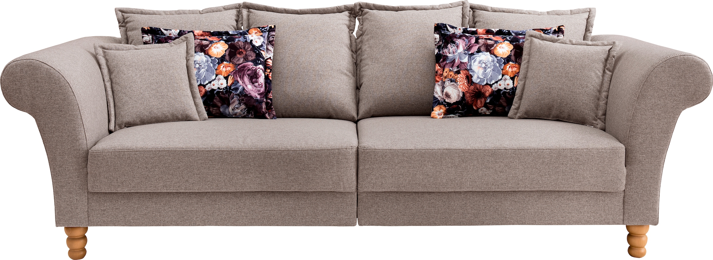 Home affaire Big-Sofa »Tassilo Mega Sofa mit viel Platz, bequem durch Kaltschaum im Sitz«