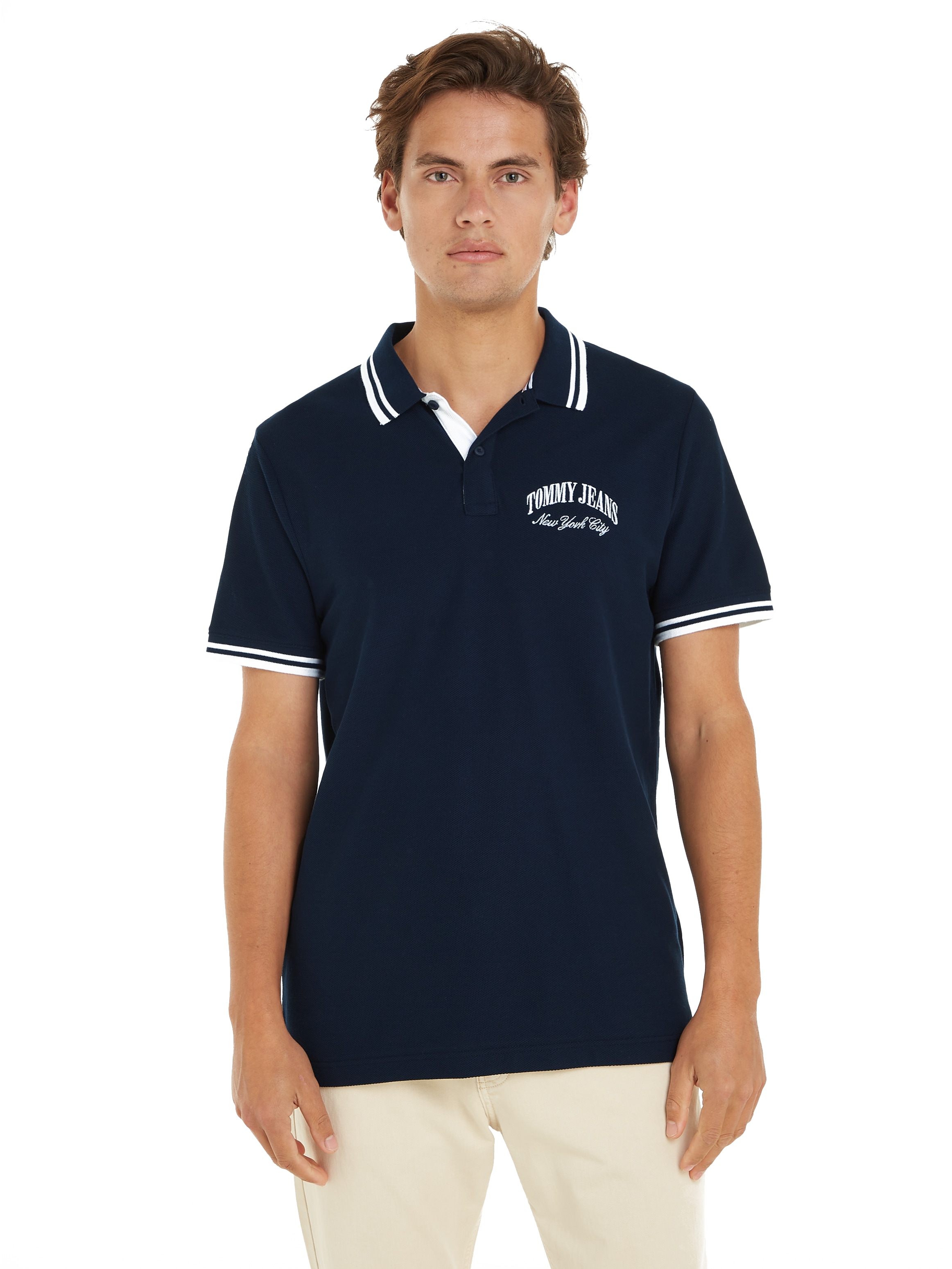 Tommy Jeans Poloshirt »TJM REG TIPPING POLO«, mit kontrastfarbenen Details