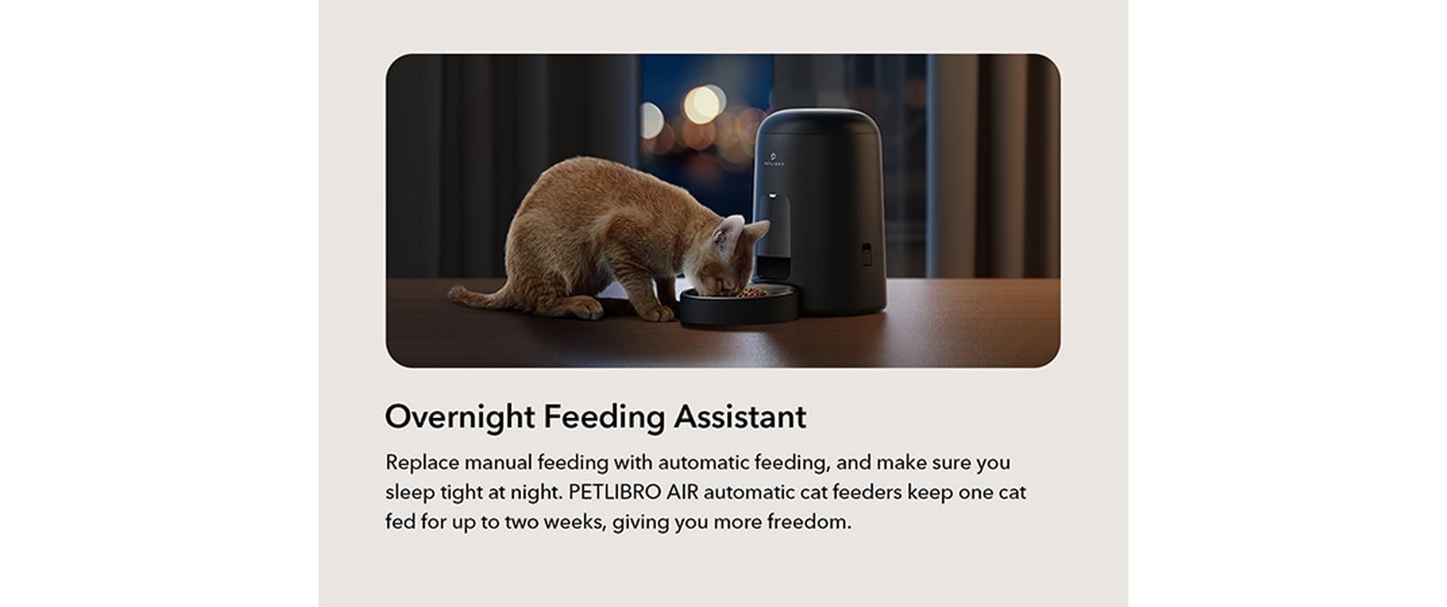 Futterautomat »Petlibro AIR Automatic Pet Feeder 2 l«