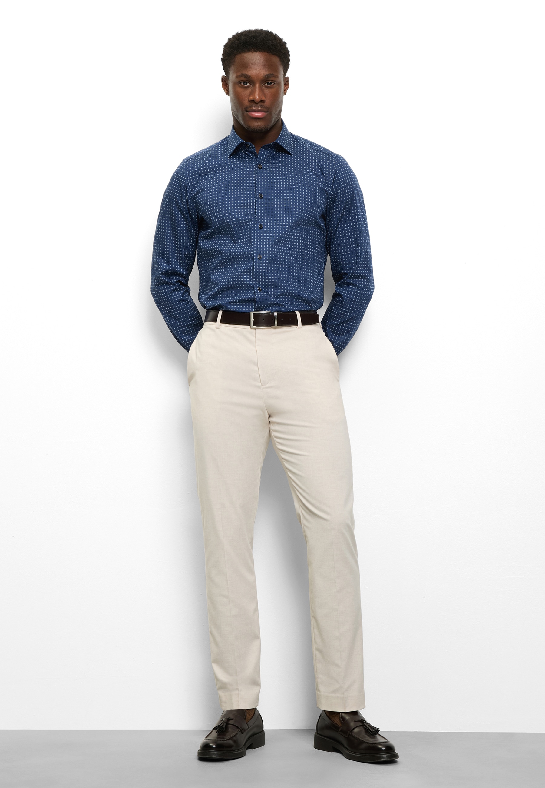 OLYMP Chemise à manches longues »Level Five« Businesshemd, body fit, New York Kentkragen,