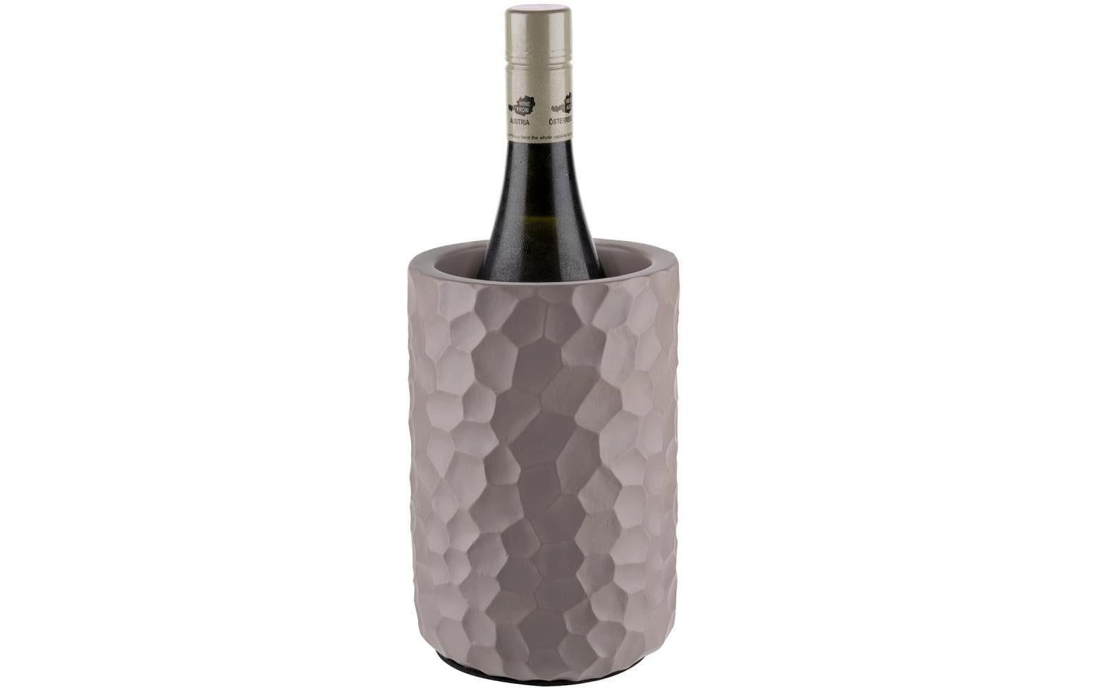 APS Rafraîchisseur de bouteille Outdoor »Element« béton, effet martelé