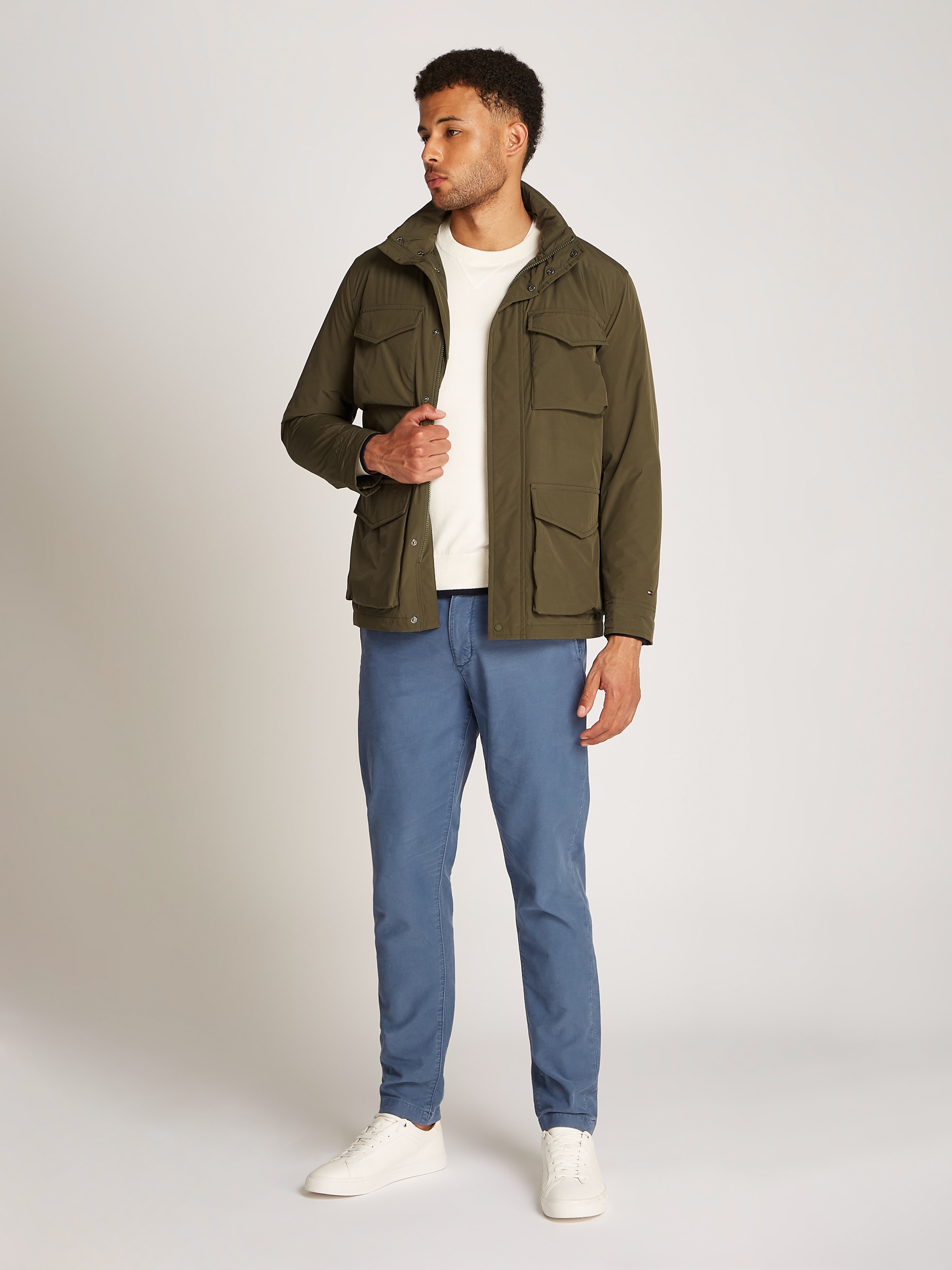 Tommy Hilfiger Outdoorjacke »LW PACKABLE FIELD JACKET«, mit Taschen