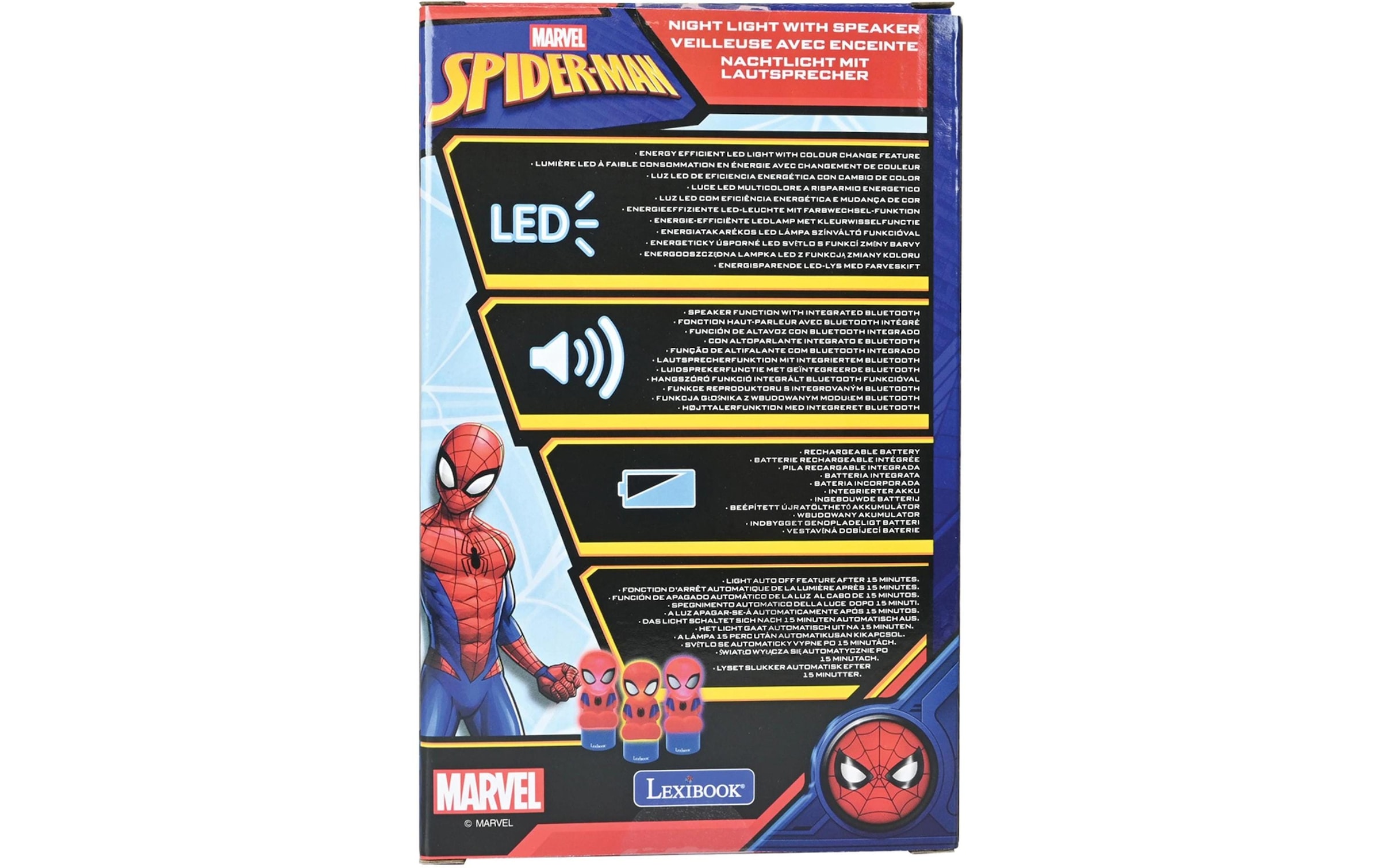 Lexibook® Veilleuse »Spiderman Bluetooth«