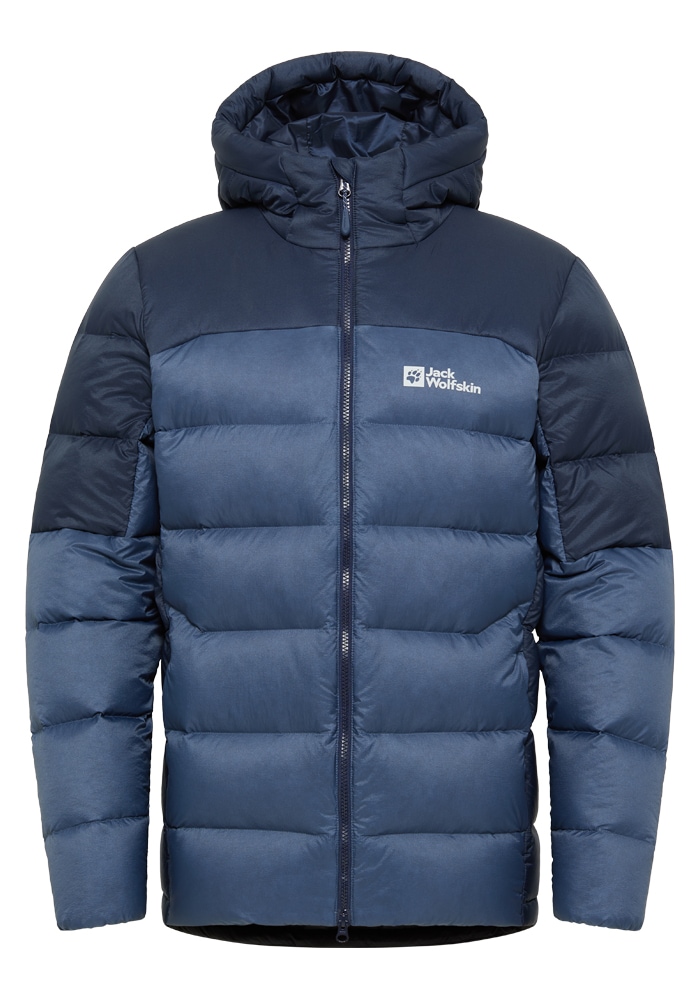 Jack Wolfskin Daunenjacke »NEBELHORN DOWN HOODY M«, mit Kapuze