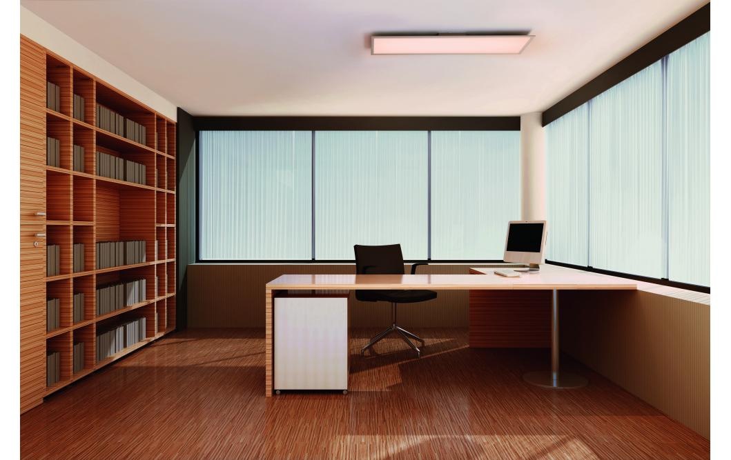   LED Deckenleuchte »SMART+ Planon Plus Backlight 100x25cm, RGBTW, ws« Farbwechsler | Kaltweiss | Neutralweiss | Tageslichtweiss | Warmweiss