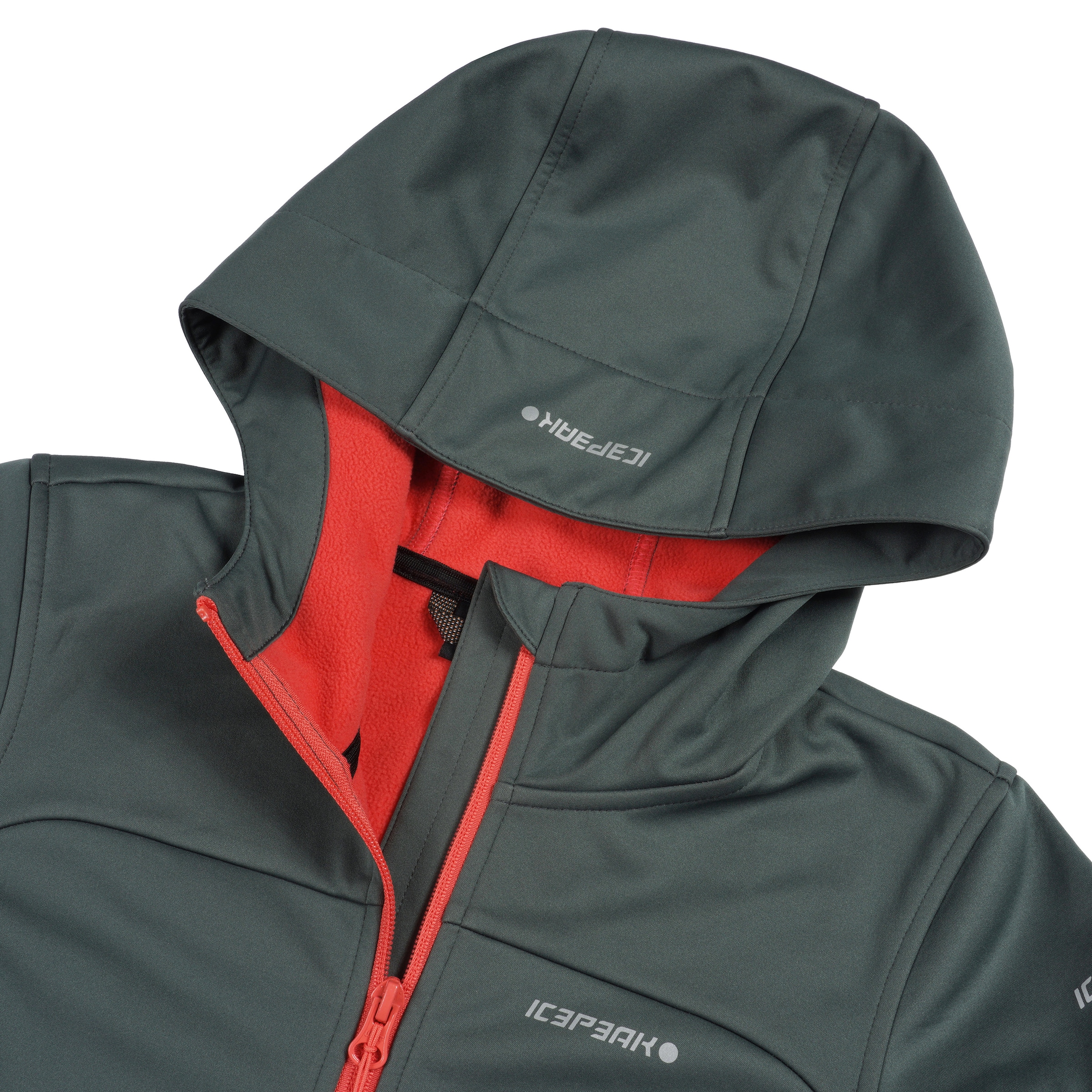 Icepeak Softshelljacke »SOFTSHELLJACKE KULM - für Kinder«, mit Kapuze