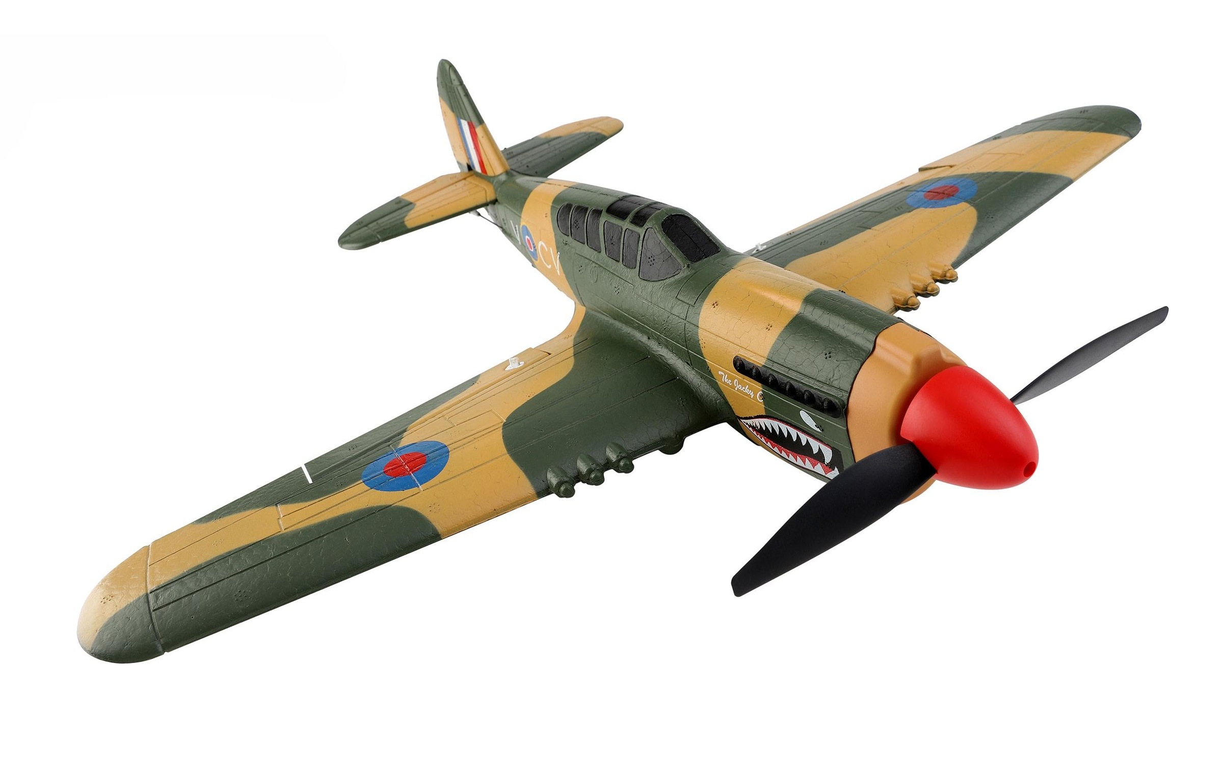 Amewi RC-Flugzeug »Warbird AMXflight P40 Fighter, Gyro, 4-Kanal, 384 mm, RTF«
