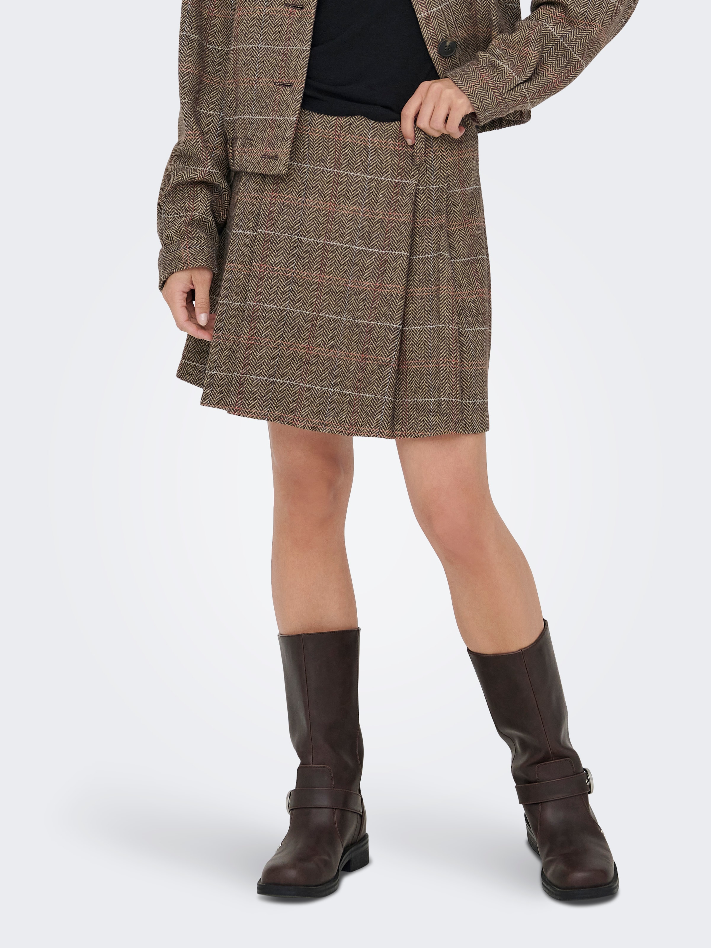 Image of ONLY Karorock "ONLRICCA LIFE CHECK MW SKIRT OTW"