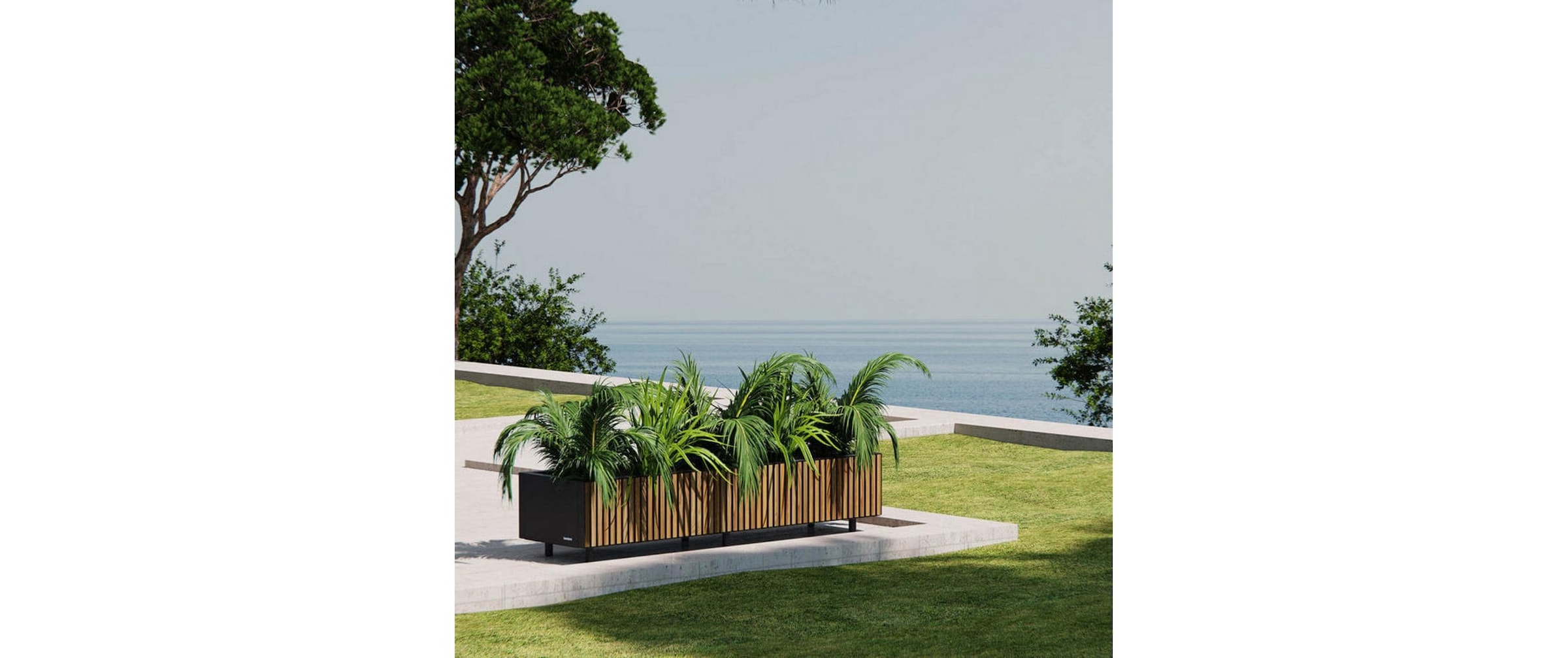 Herstera Garden Pflanzkübel »Xic 100 x 40 x 25 cm«