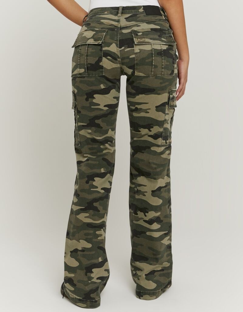 Tally Weijl Pantalon bootcut »SPACOWELLE«  Baumwollmischung, im Cargo-Stil mit seitlichen Taschen
