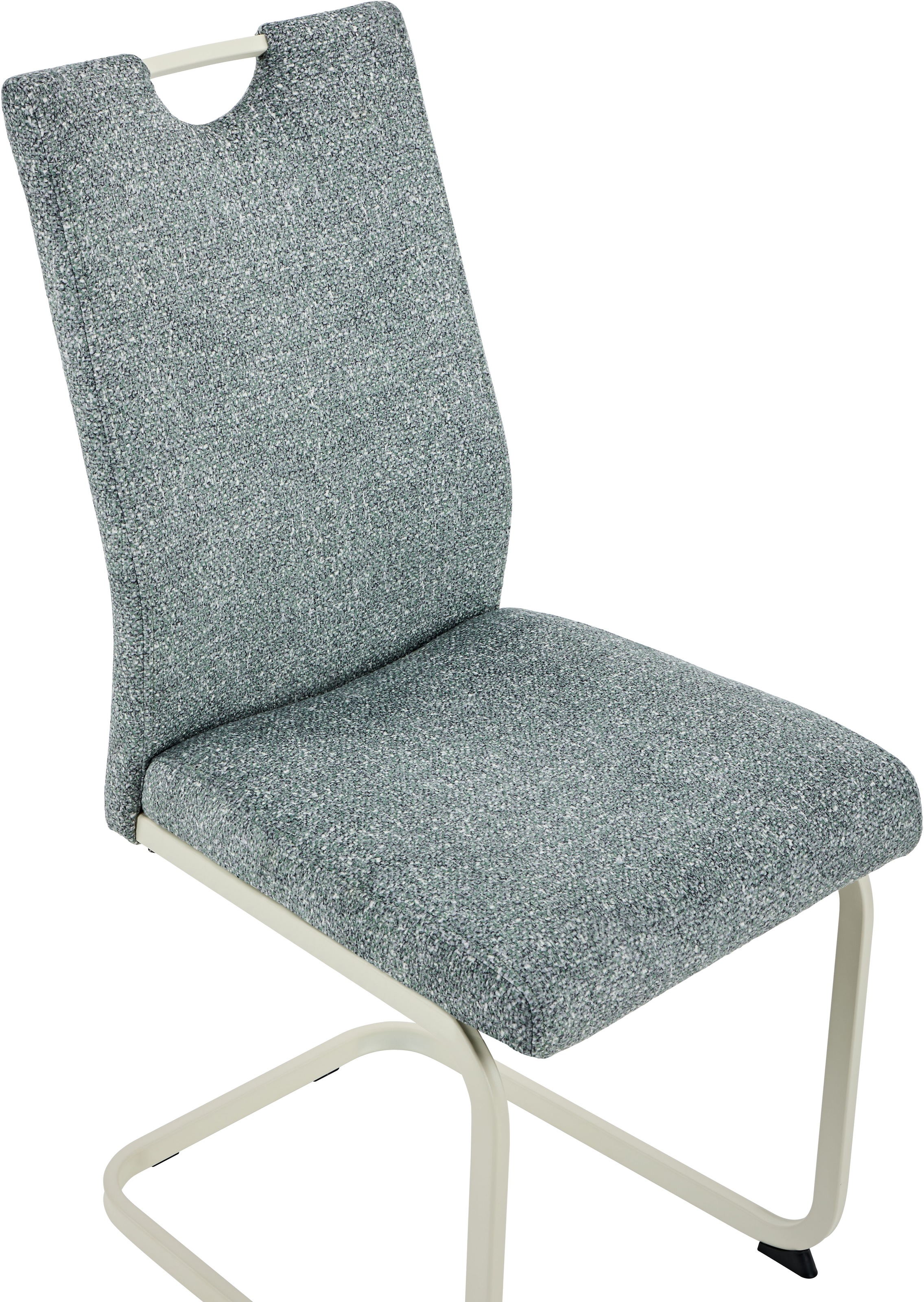 HELA Chaise cantilever »TIVOLI« (Ensemble) 1 cuisFreischwinger, Gestell Perlweiss, mit Griff, 140kg belastbar