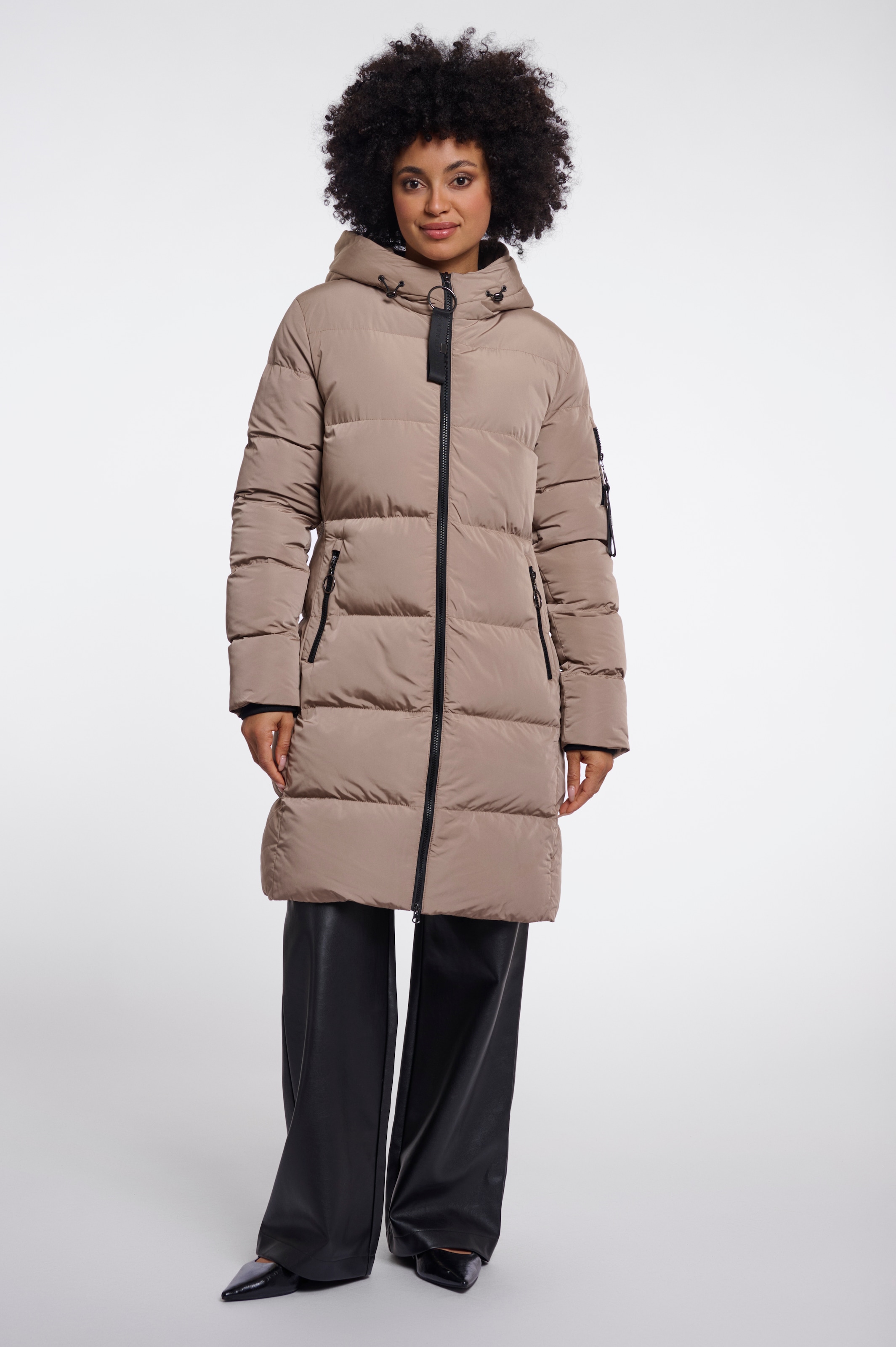 Rino & Pelle Manteau matelassé »JADE« avec poche sur la manche